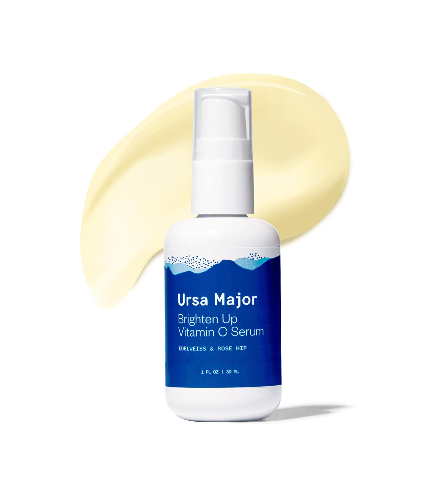 Ursa Major Natural Vitamin C Serum | Brightening Formula for Dull Skin, Dark Spots, Wrinkles | Vegan & Cruelty-Free | 1oz - Buy Online on GoSupps.com