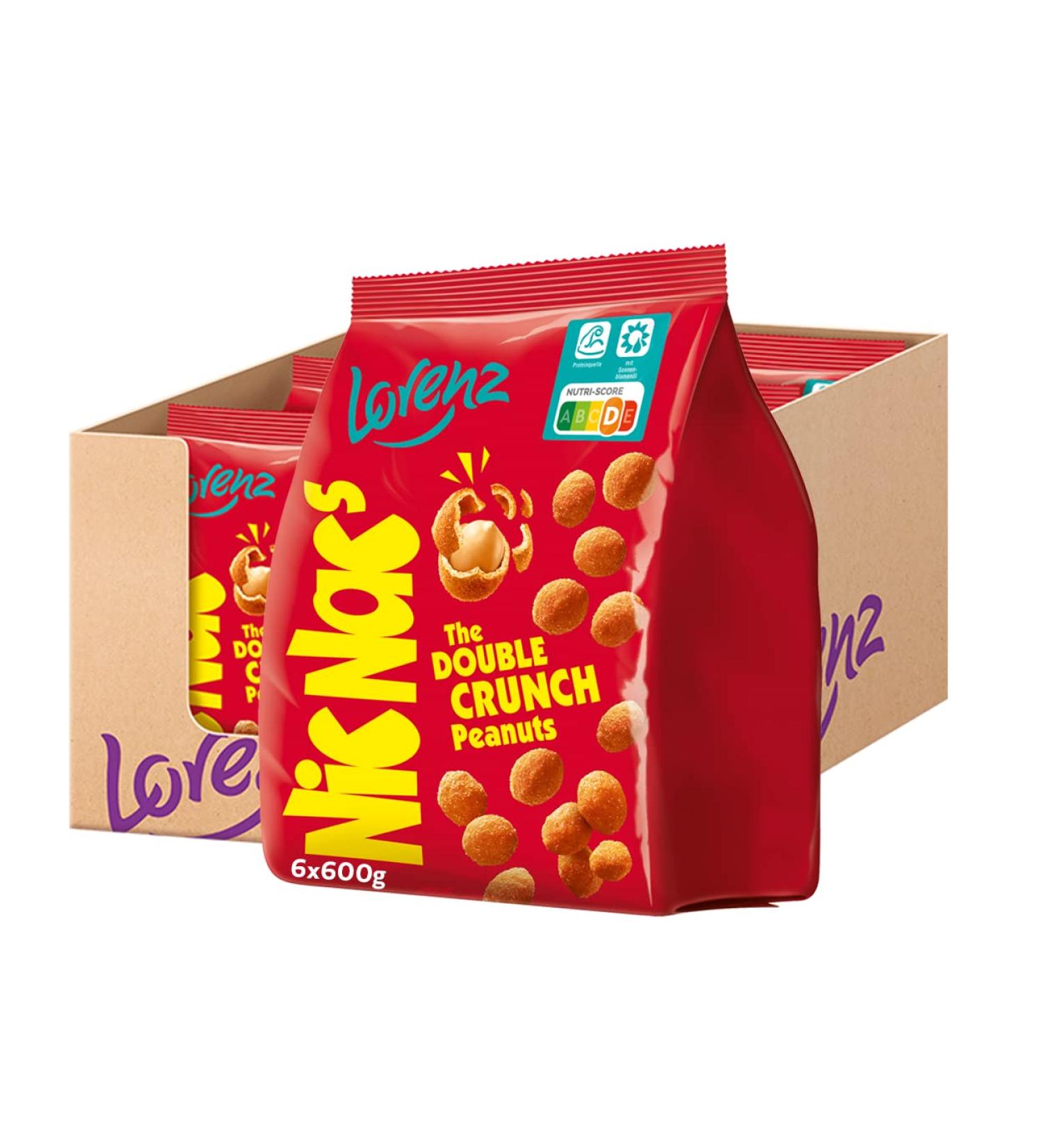 Buy Lorenz Snack World NicNac's Original 600g - Pack of 6 | International Shipping Available - Buy Online on GoSupps.com