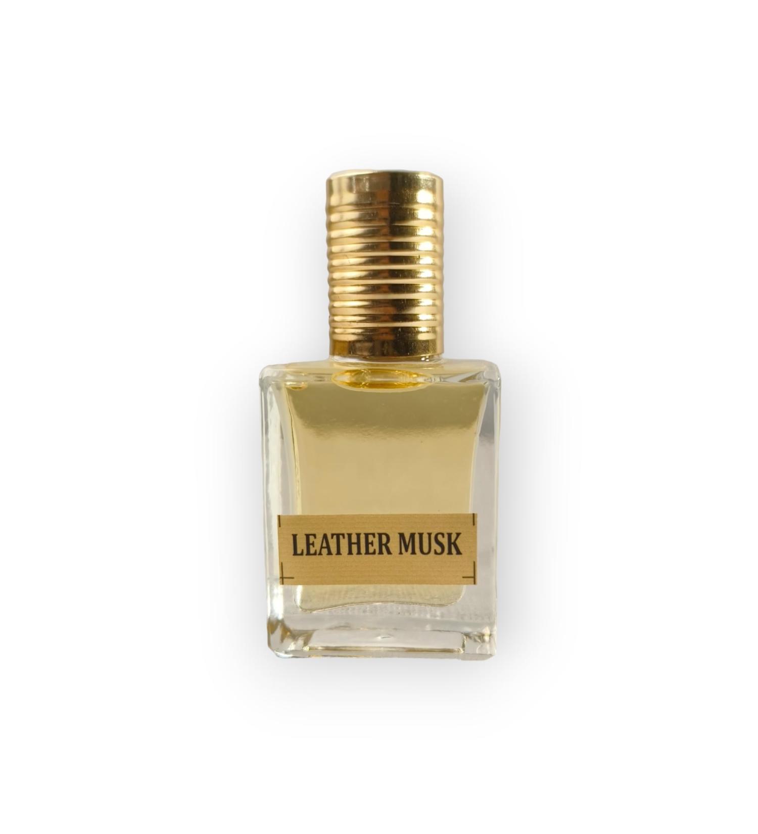 All Types Essential Oil Attar-Atar Parfum Oil Fragrance Perfume Unisex Men-Women Parfume Spray Scent Long Lasting Roll On Itar Semi Natural Non Alcoholic Volume: 12ML (0.4 Fl Oz) (Leather Musk) - Buy Online on GoSupps.com