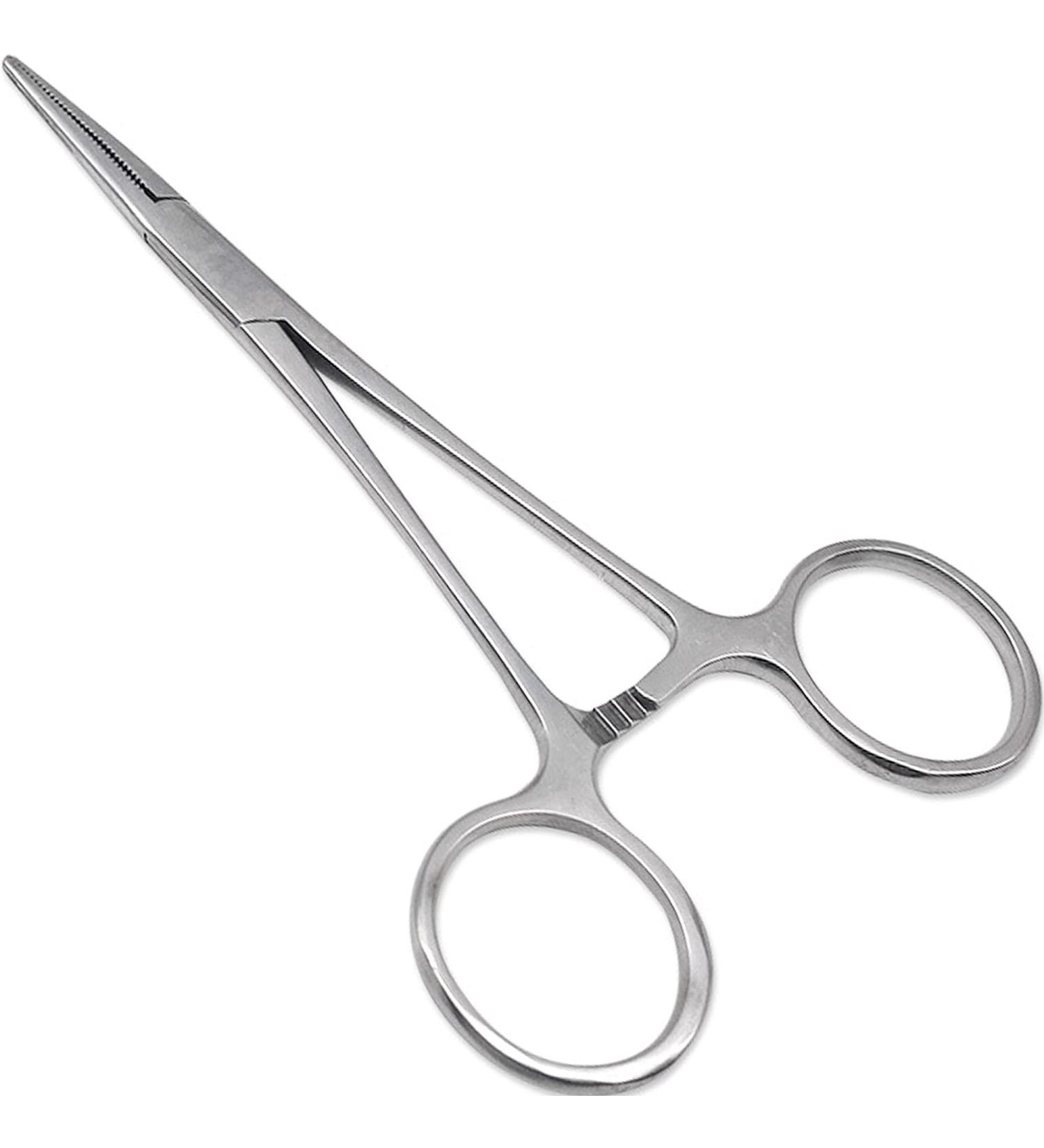 DEXSUR Precision Kelly Hemostat Forceps Clamp 5.5 Straight Stainless Steel - Silver - Buy Online on GoSupps.com