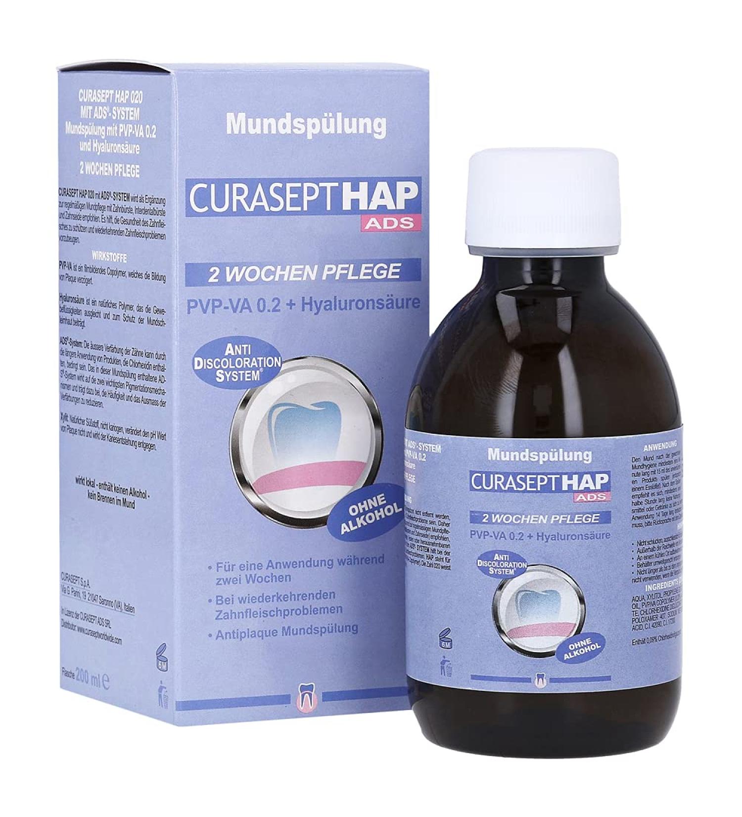 Curaseept VP-VA 0.20+Hyaluron mouthwash