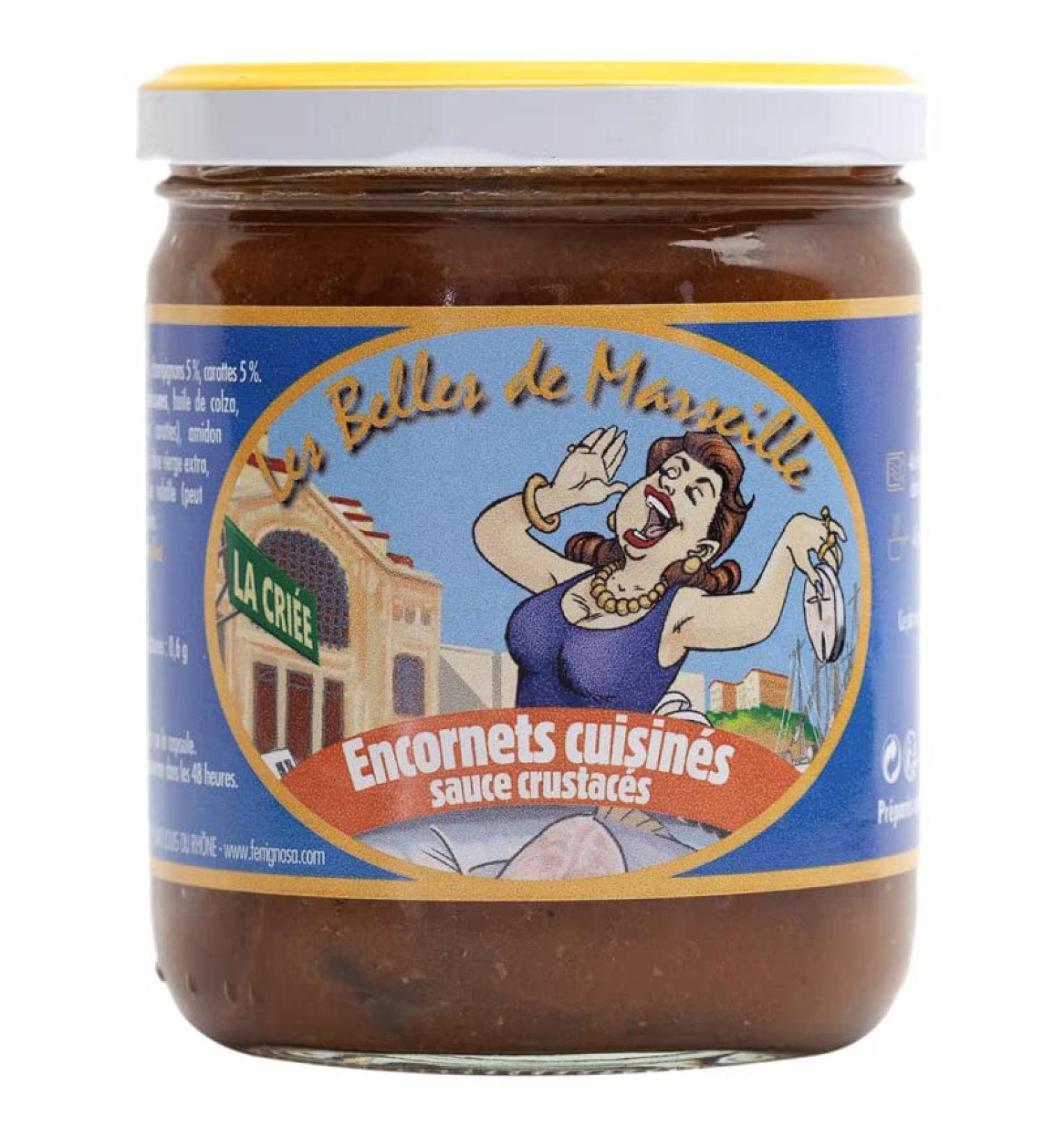  Mon epicerie fine de terroir Squid in shellfish sauce 400g - Buy Online on GoSupps.com