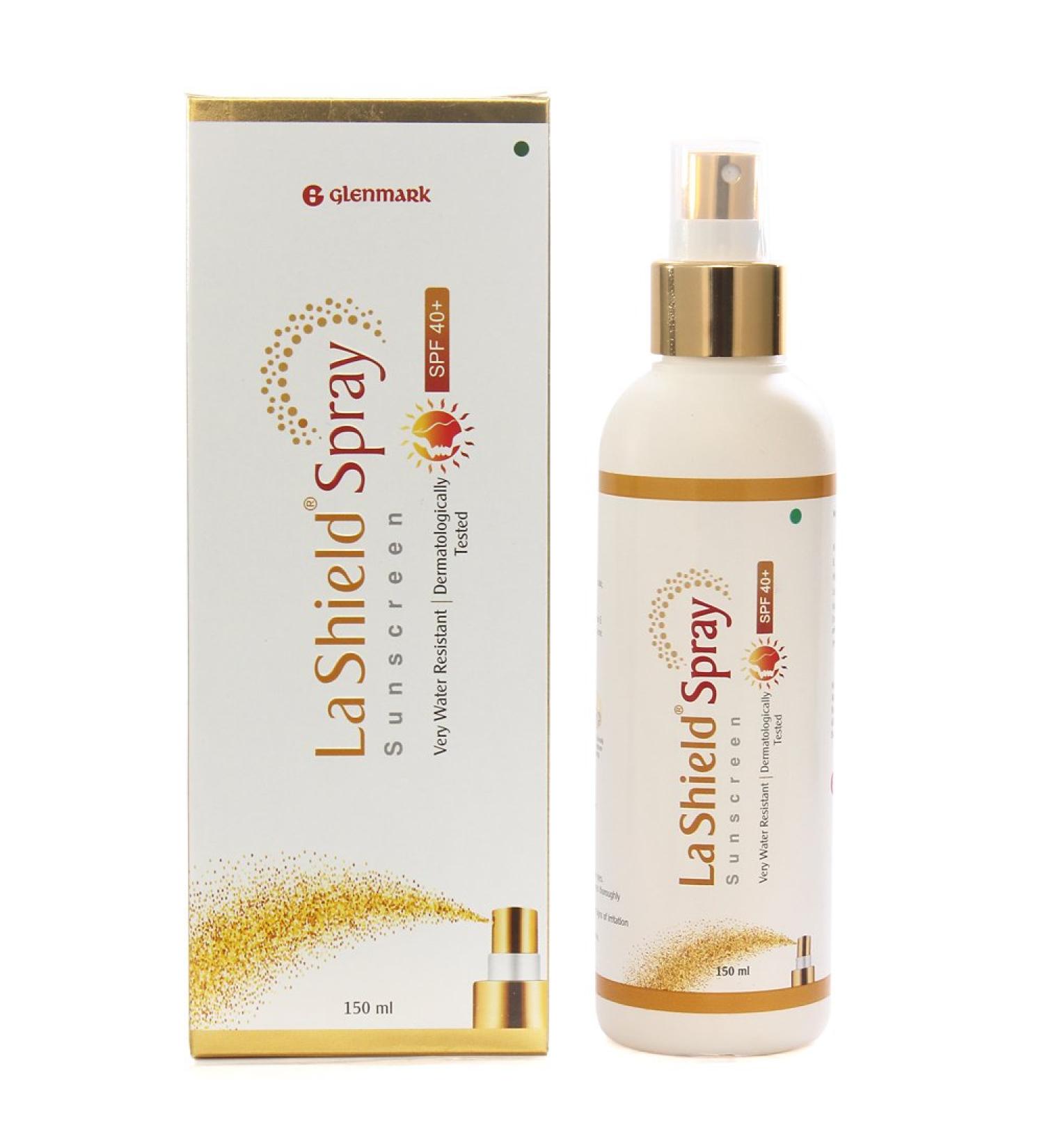 Glenmark La Shield Sunscreen Spray SPF 40+ 150ml