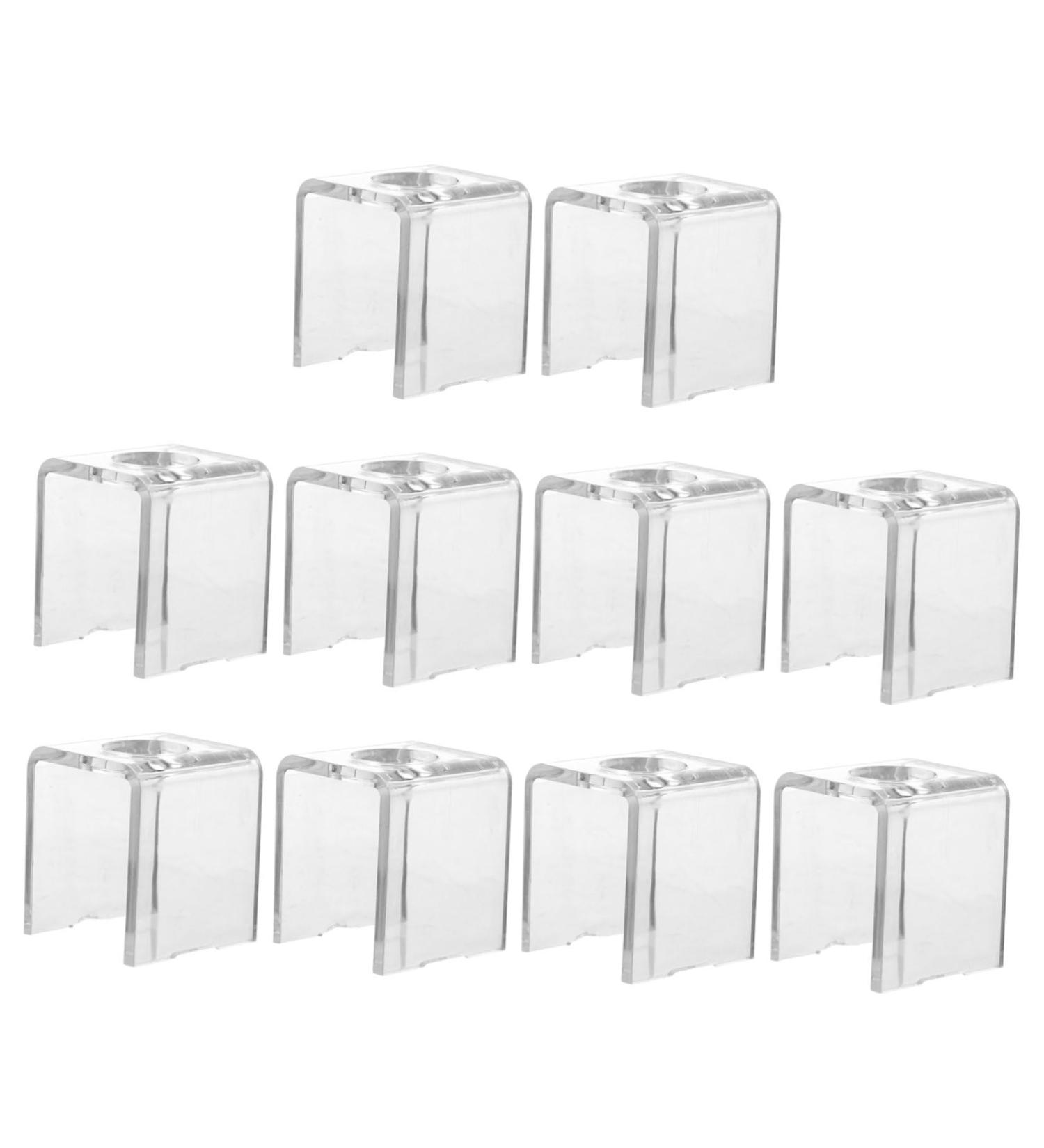 FRCOLOR 10pcs Custom Lipstick Molds & Lip Gloss Holders - Acrylic Cosmetic Display Stands & Makeup Tools - Buy Online on GoSupps.com