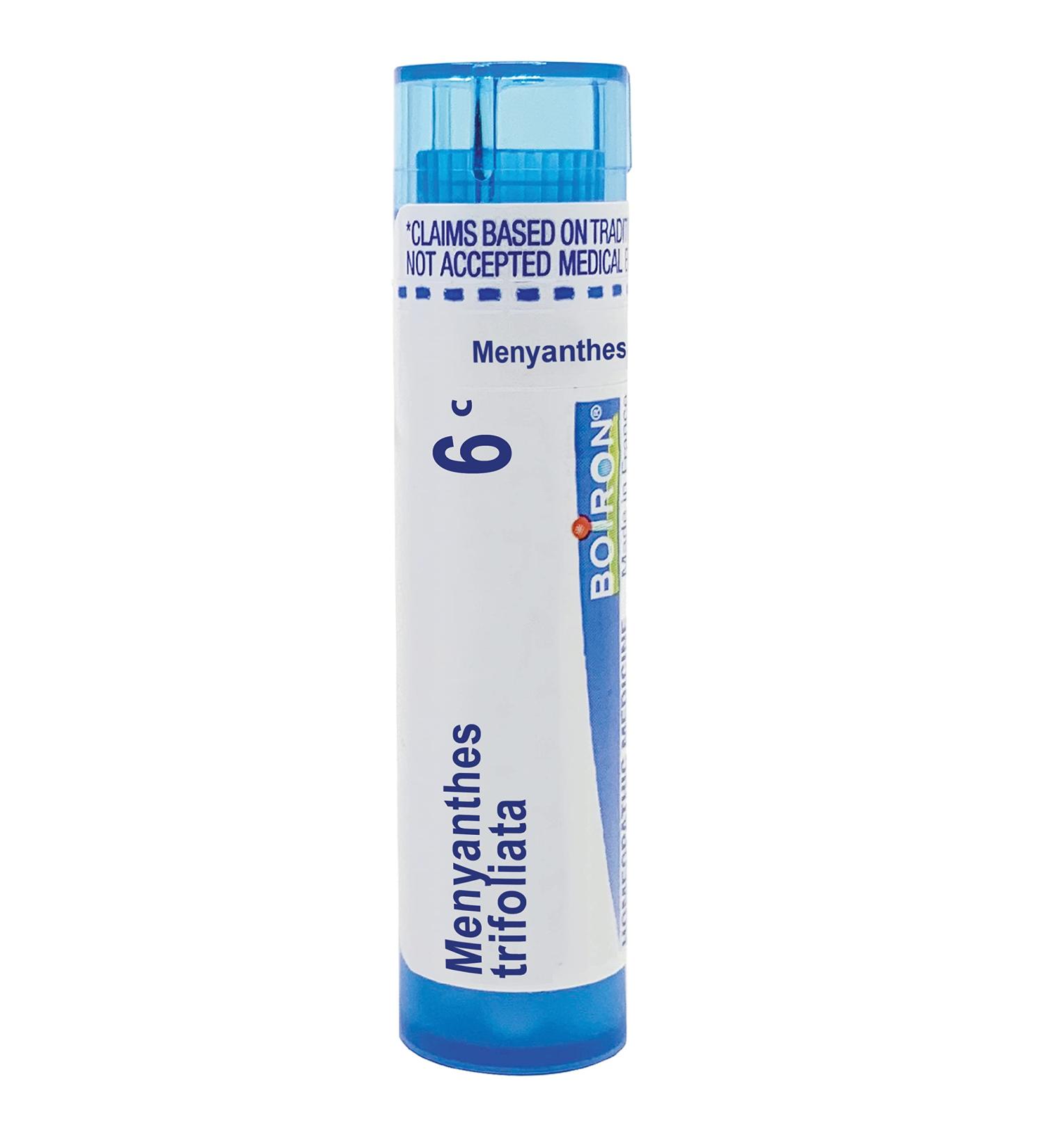 Boiron Menyanthes Trifoliata 6C MD - 80 Pellets for Headaches & Cold Sensation Relief - International Shipping Available - Buy Online on GoSupps.com