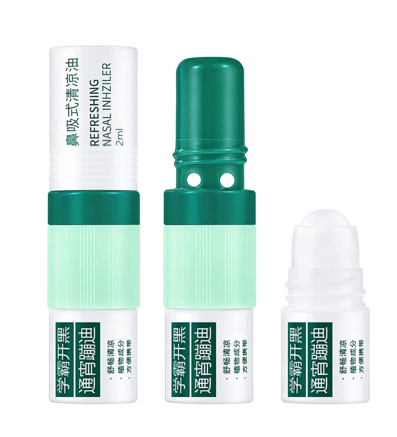ConstiCare Constipation Relief Inhaler Constipation Relief Nasal Inhaler Natural Relief from Constipation Effective Relief Digestive Issues and Bloating (2PCS) - Buy Online on GoSupps.com