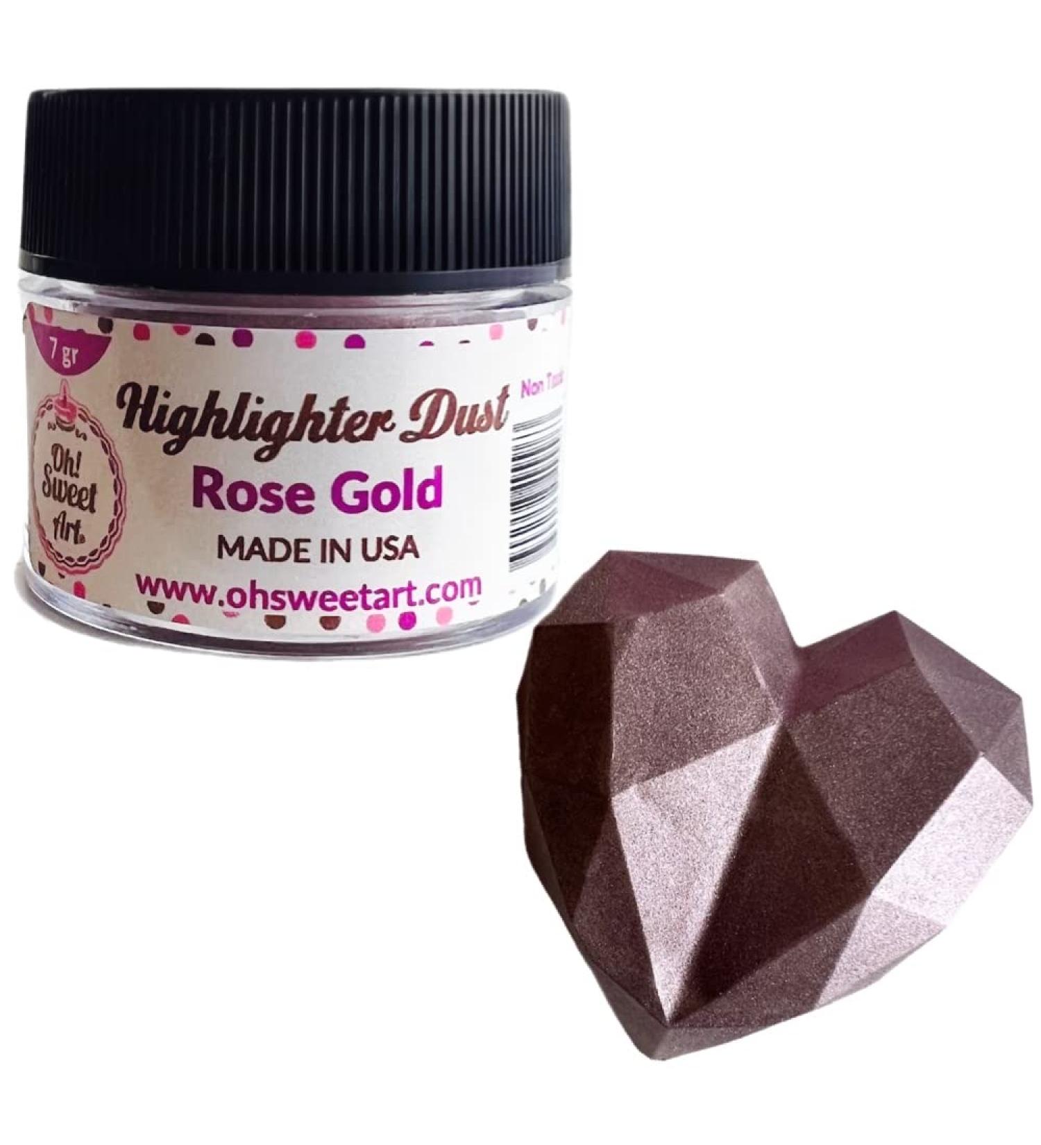 Rose Gold Highlighter by Oh Sweet Art - 7g | USA Made - Buy Online on GoSupps.com