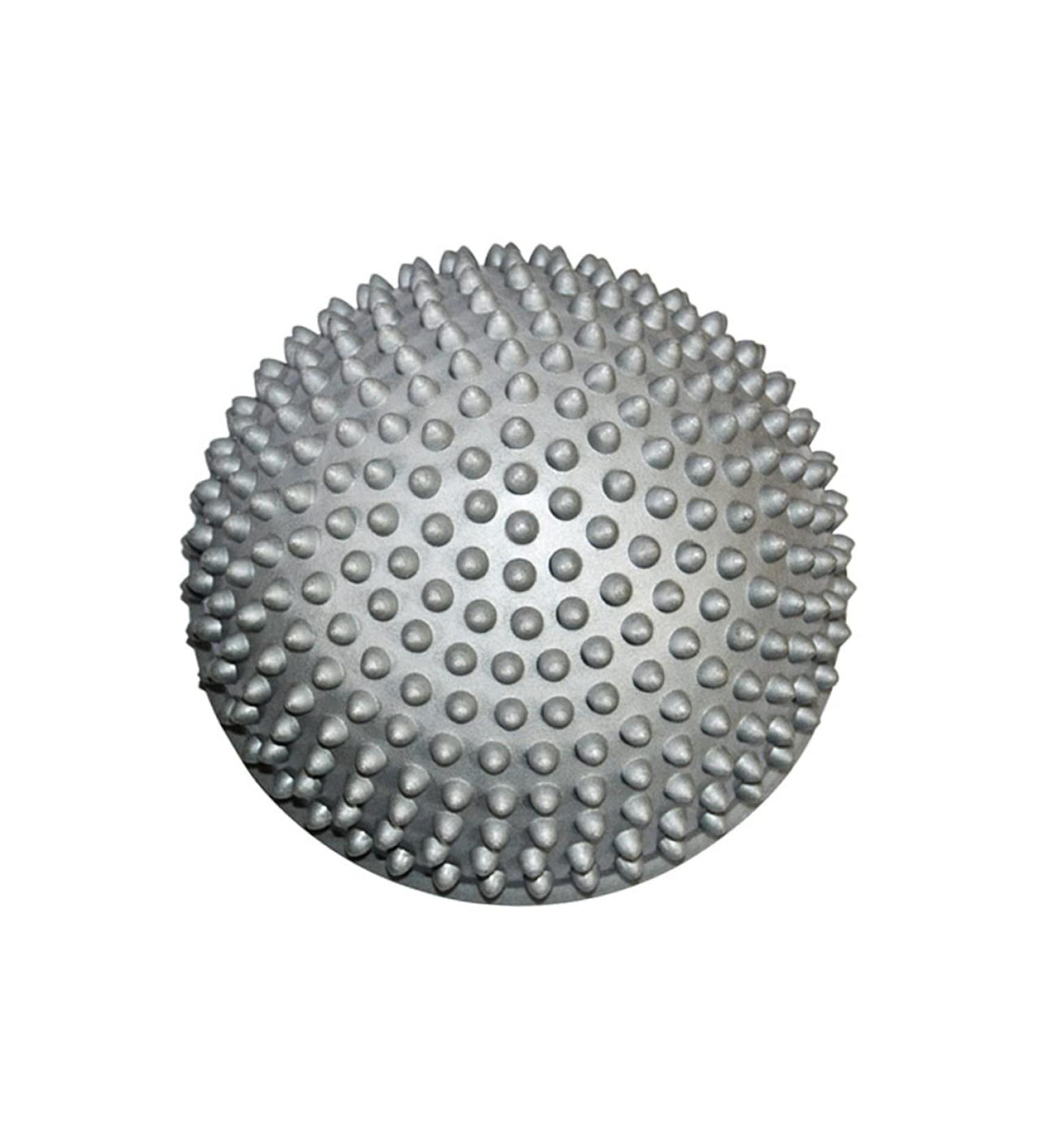 Minkissy Durian Ball - Spiky Massage Ball for Plantar Fasciitis Arm & Leg Relief | Office & Fitness Tool | 16x16x8cm Gray - Buy Online on GoSupps.com