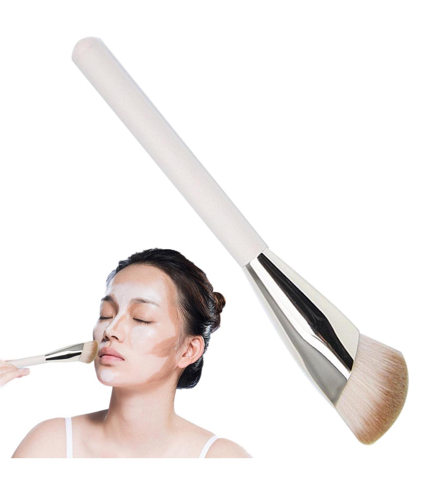 Brush - Oblique Brush - Concealer Makeup Brush Small Nose Contouring Brushes for Dark Circles Puffiness Tmay Foundation Blush Brush - Buy Online on GoSupps.com