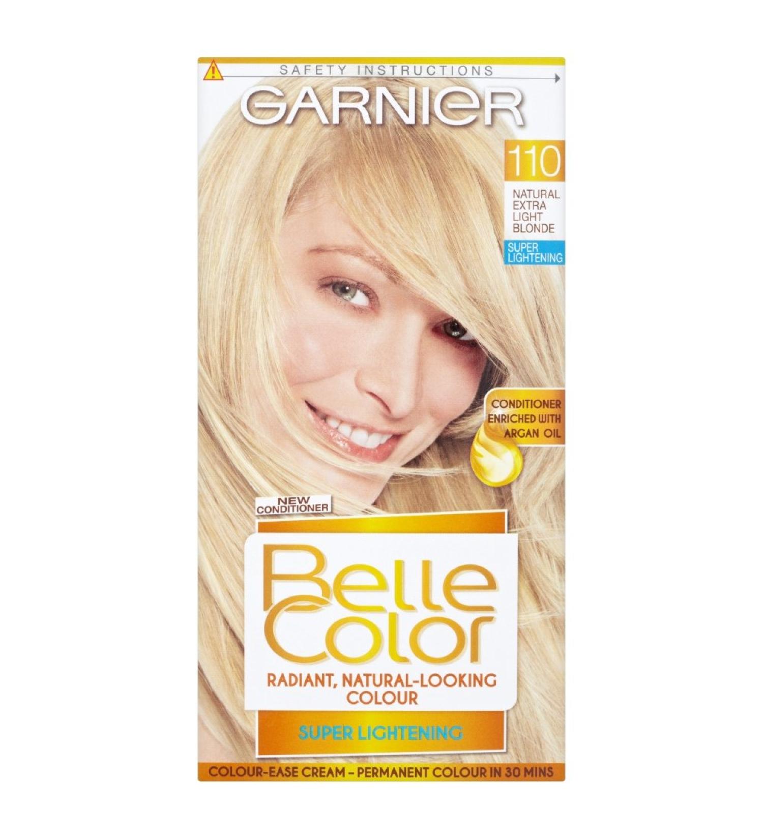 Garnier Belle Permanent Color Hair Dye 110 Extra Light Blonde - Natural and Radiant Results - Buy Online on GoSupps.com