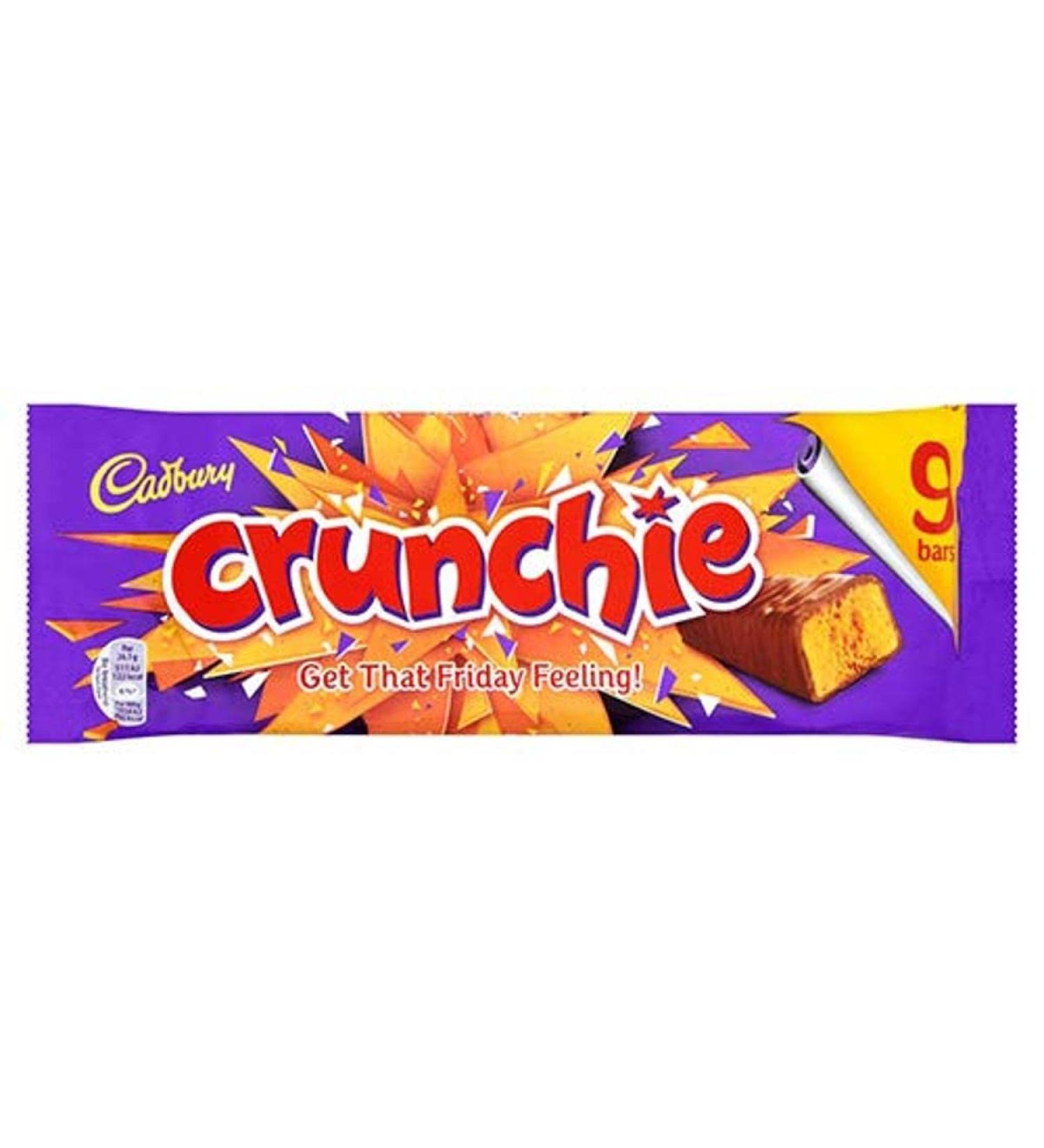 Cadbury Cadbury Crunchie Lot de 9 235 g