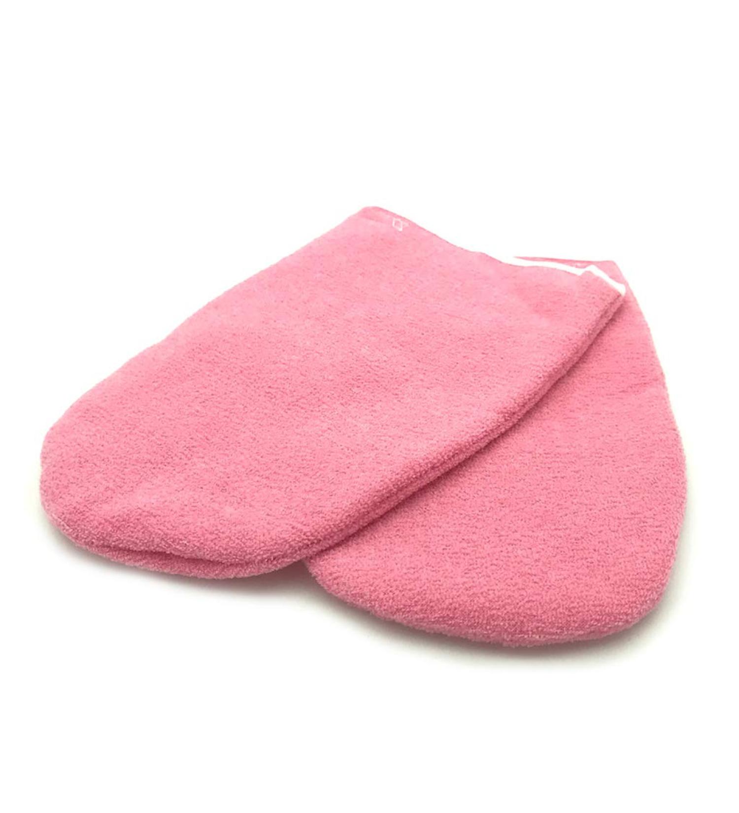 Fivekim 2pcs Paraffin Wax Protector Spa Hand & Foot Gloves - Warmer Beauty Therapy Foot Covers - Pink - Buy Online on GoSupps.com