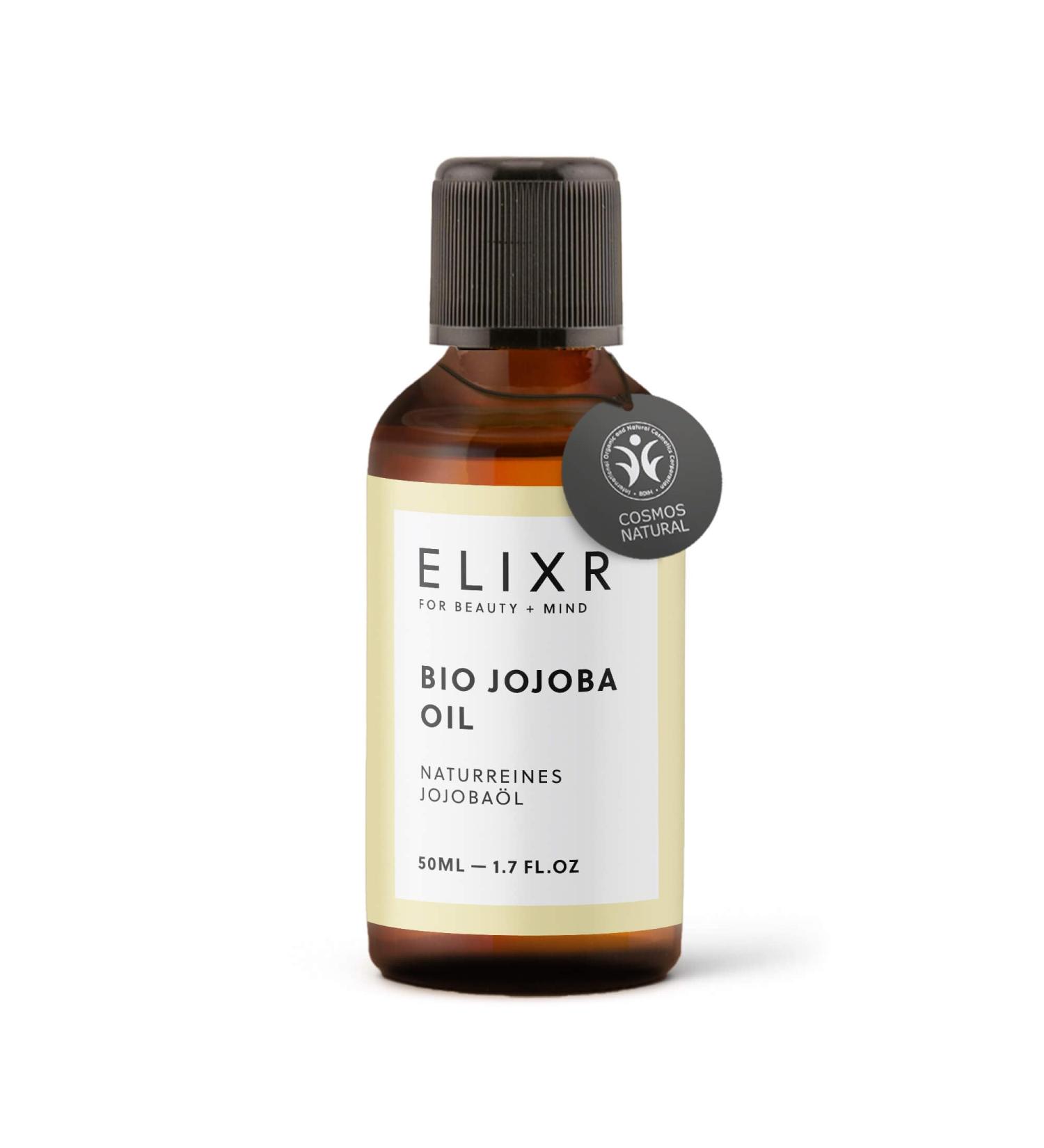 ELIXR Jojoba Oil (50 ml (1 pack) - Buy Online on GoSupps.com