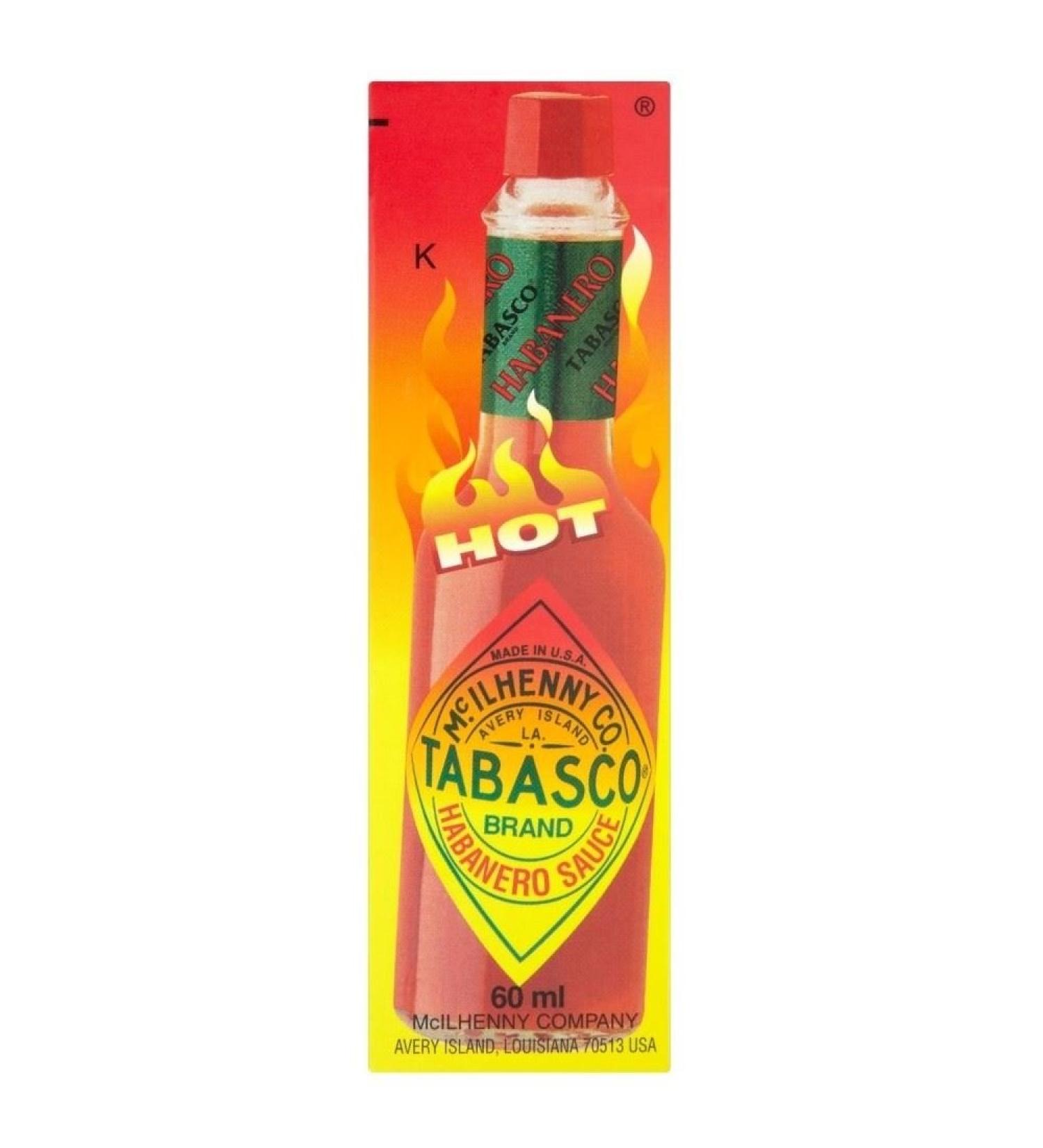 Tabasco Tabasco Habanero Hot Sauce Pack of 2 (60ml)
