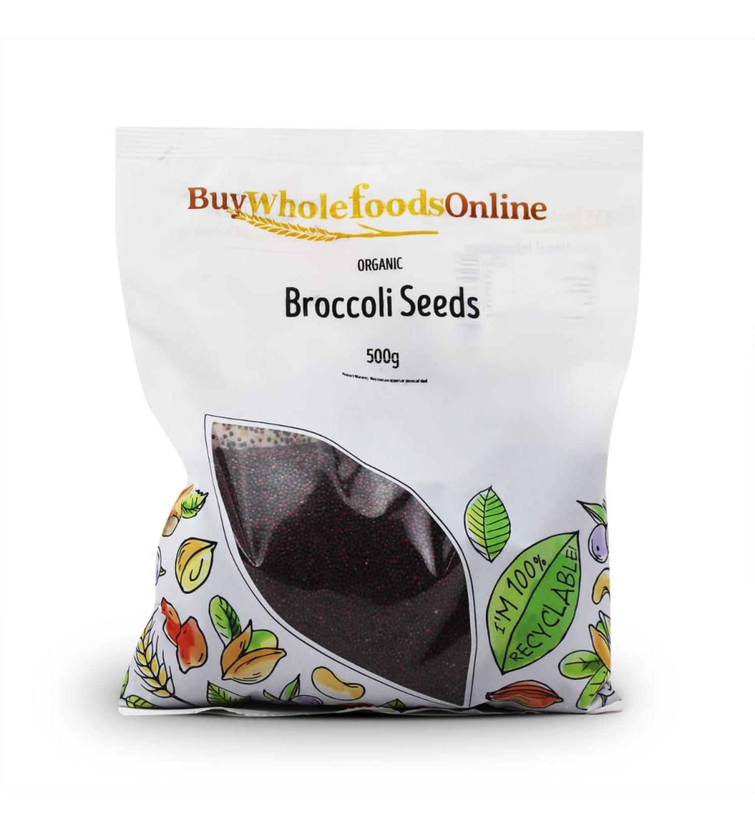 Organic Broccoli Seeds 500g (BWFO)