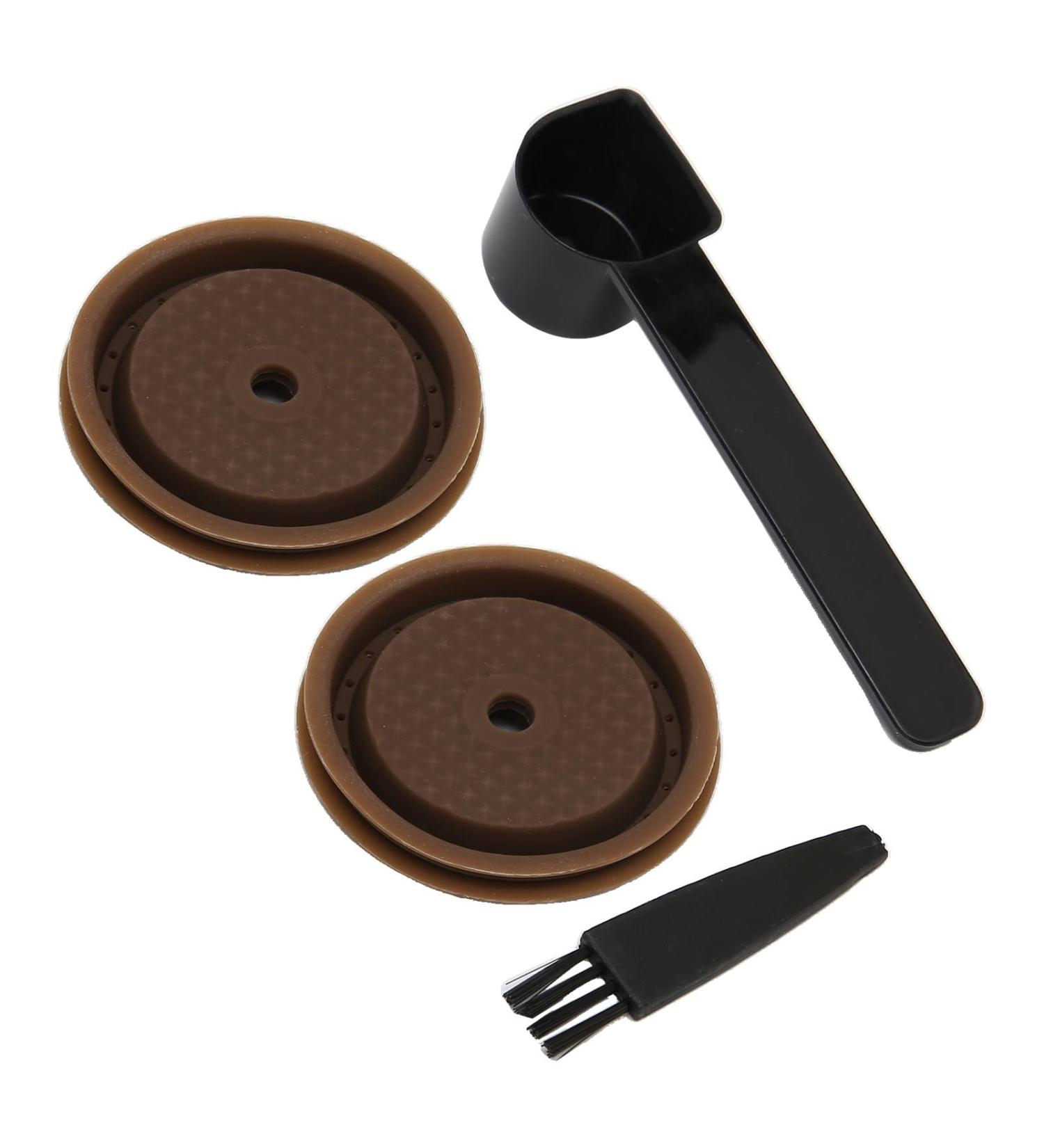 Couvercle de Capsule de caf R utilisable Gel de Silice de qualit Alimentaire Couvercle R sistant L'environnement pour ENV135 ENV150 Plus Next GCA1 adapt avec 40 Ml 150 - Buy Online on GoSupps.com