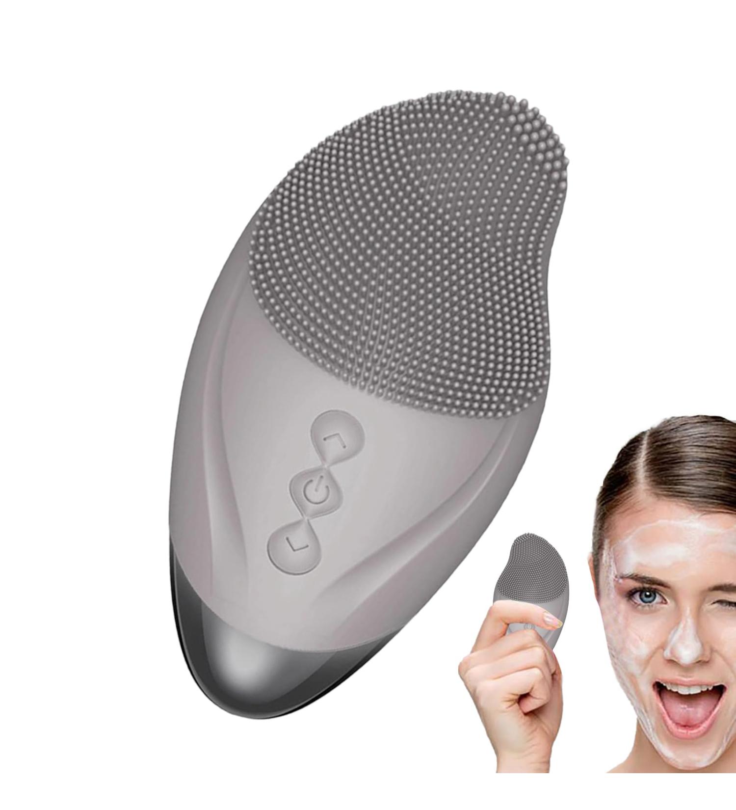 Face Cleansing Brush | Soft Silicone Face Brush - Rechargeable Vibrating Waterproof Skin Care Tool for Deep Cleansing Firming Exfoliation and Enhanced - Buy Online on GoSupps.com