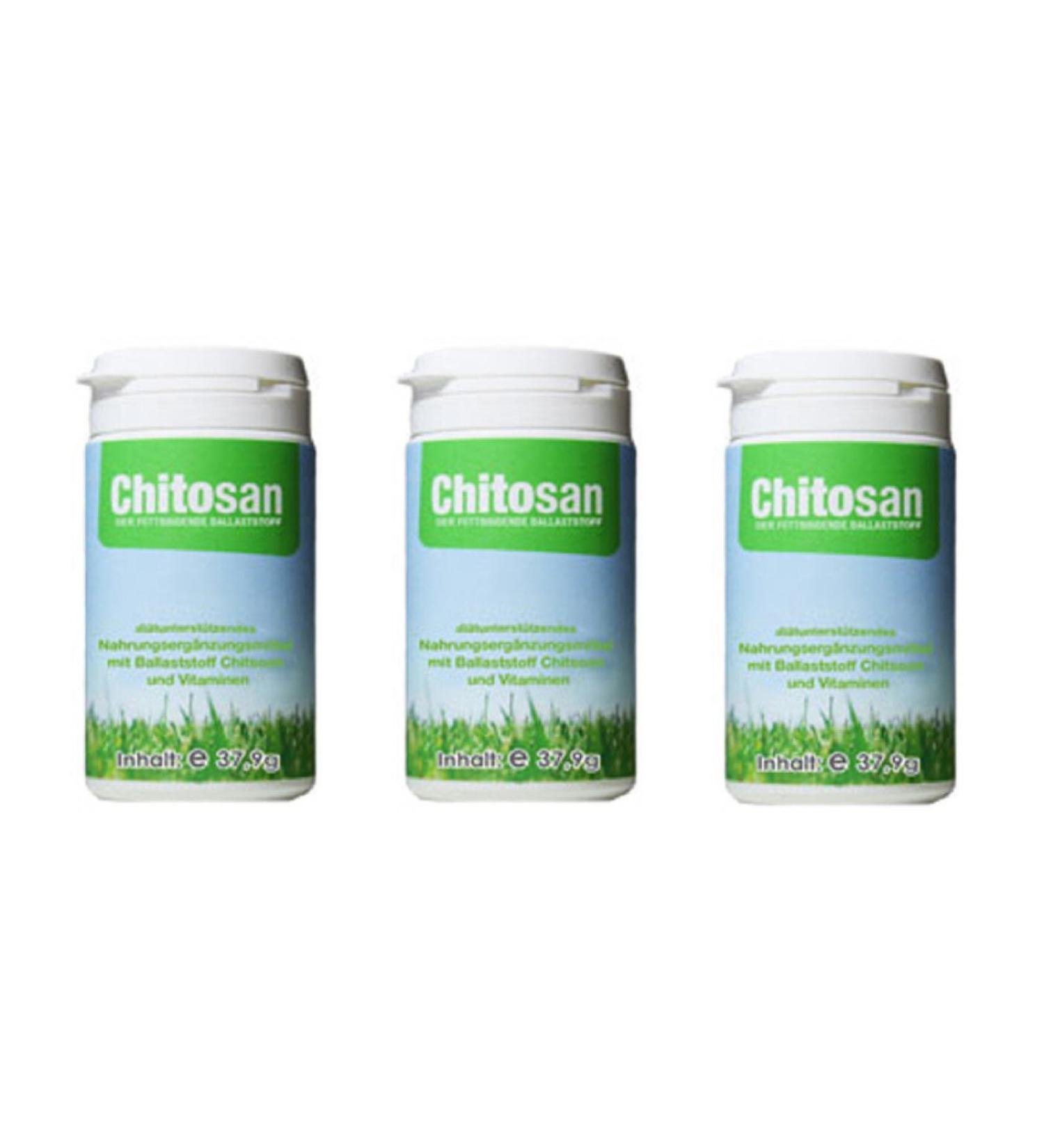 Medicura Chitosan 500 mg 3-pack (60 capsules per can)