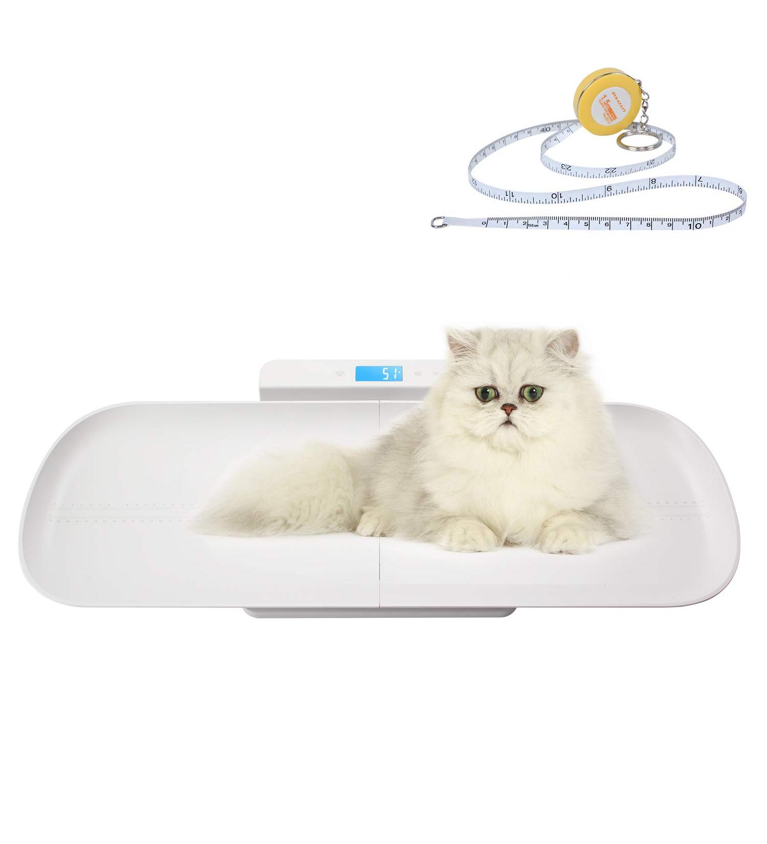 MEKBOK Multi-Function Pet & Baby Scale with Tape Measure â€“ Accurate Digital Weight for Toddler, Puppy, Cat & Dog (Max: 220lb, Height Tray: 70cm) - Buy Online on GoSupps.com