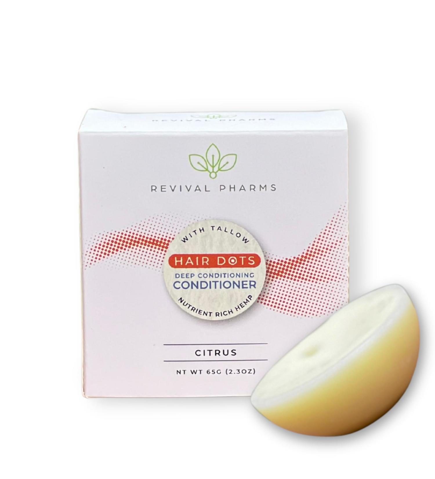 Hair Dot Deep Conditioner Solid Bar | Tallow Infused | 65g | Citrus Scent | Buy Internationally - Buy Online on GoSupps.com