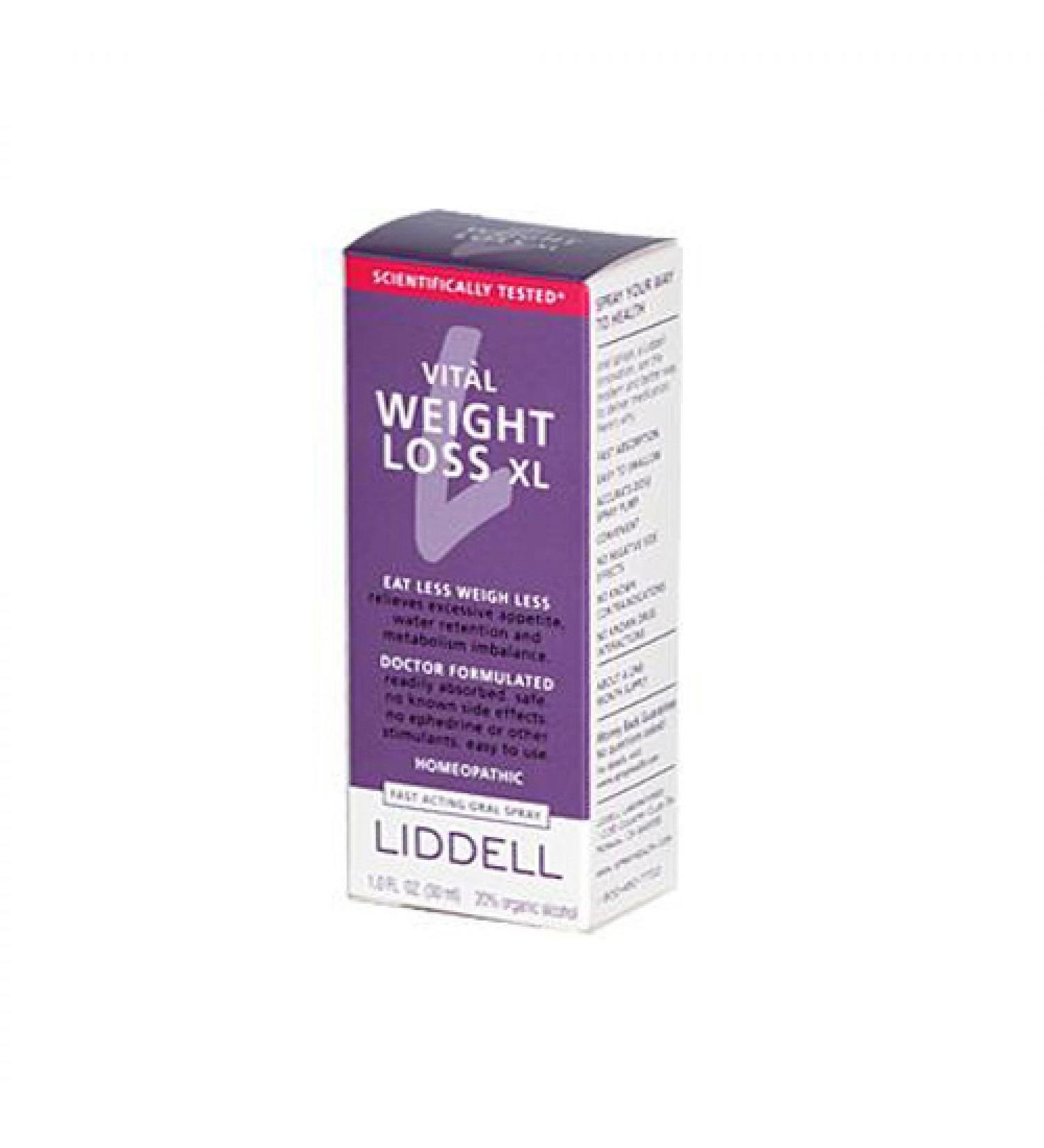VITL Weight Loss XL Liddell Homeopathic 1 oz Liquid