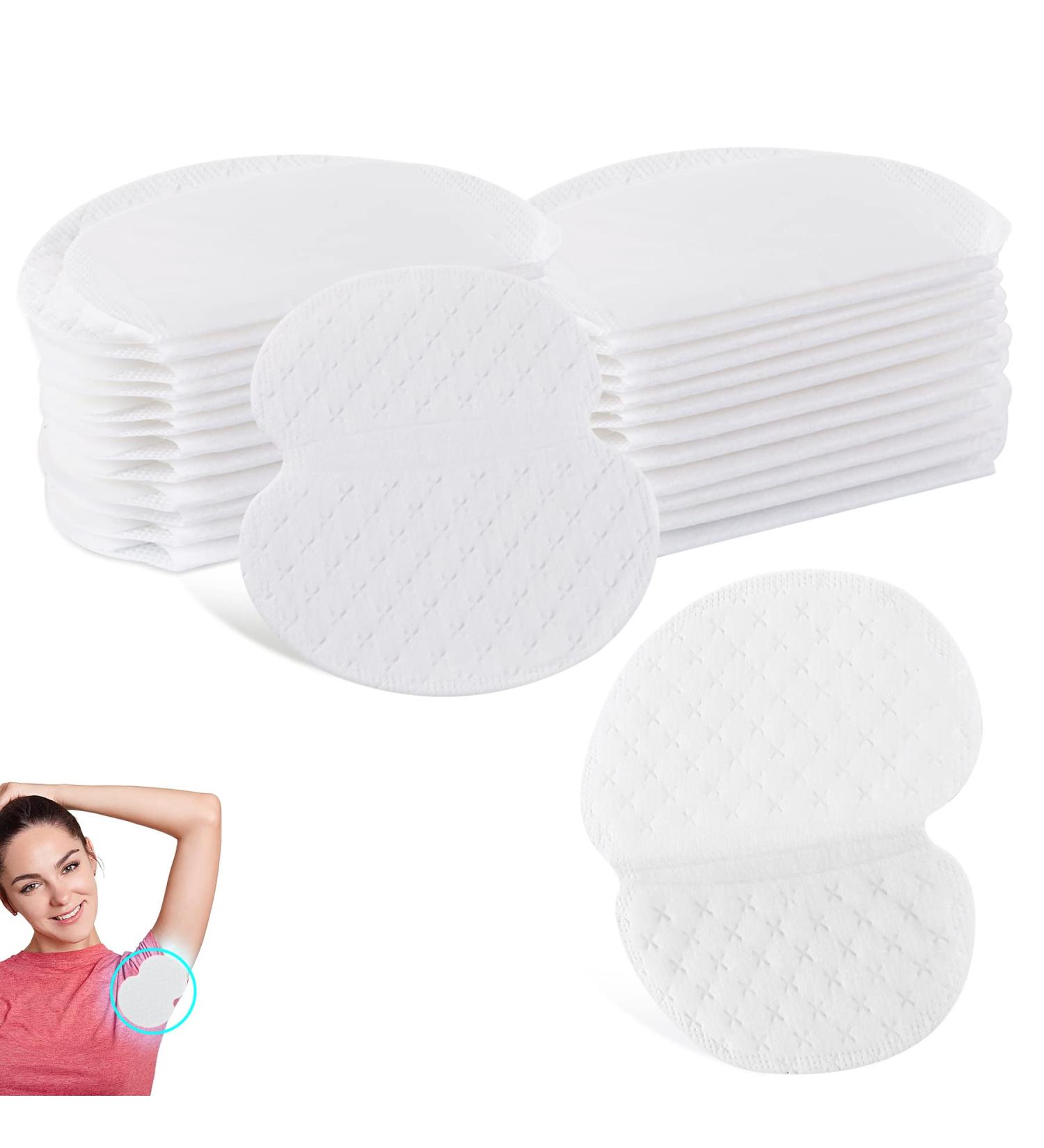 80-Piece Self-Adhesive Armpit Sweat Pads - Invisible Anti-White Unisex Glitter Comfort - Buy Online on GoSupps.com