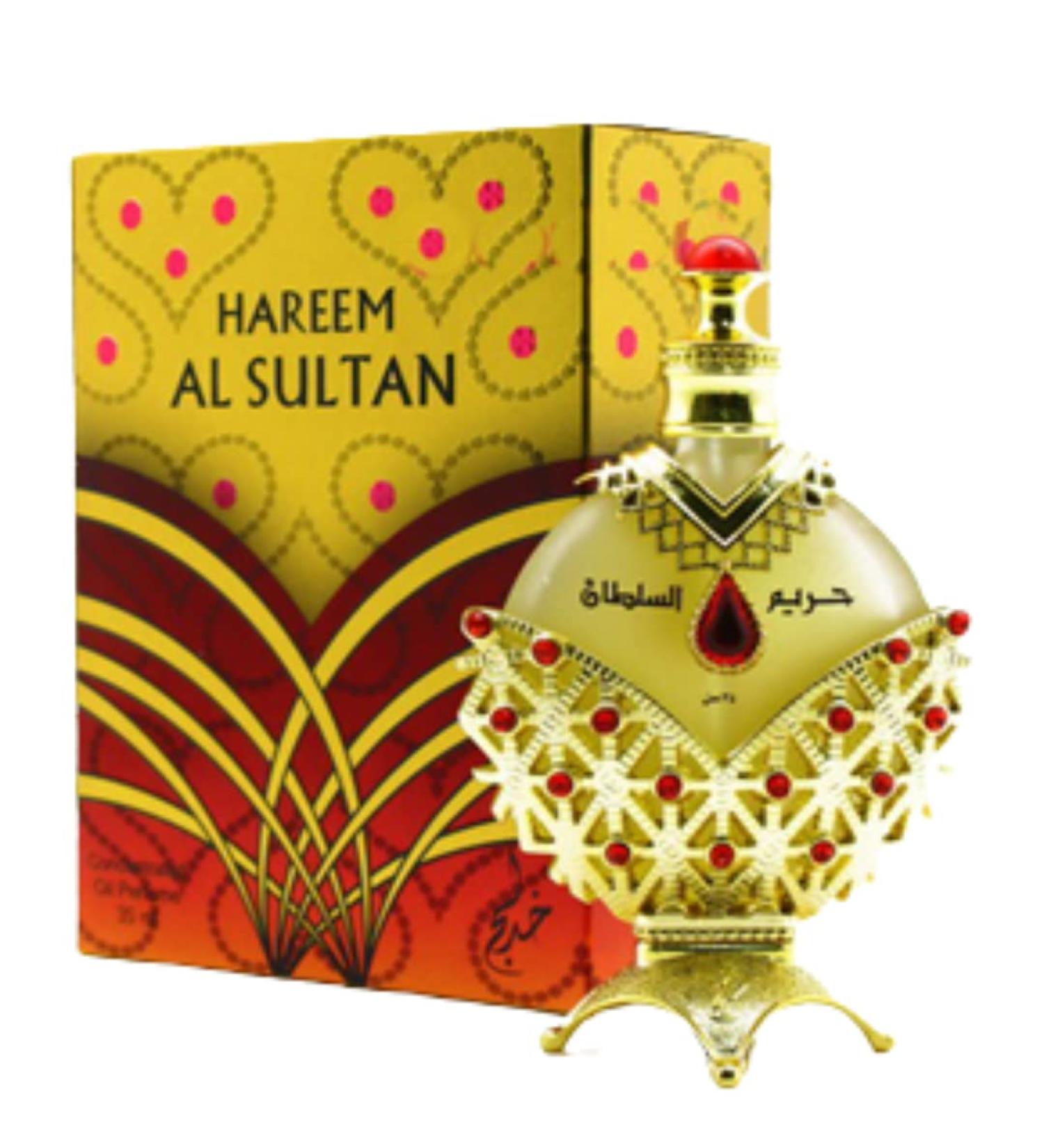 Hareem Al Sultan Gold - Khadlaj Concentrated Perfume Oil (35ml) - Buy Online on GoSupps.com