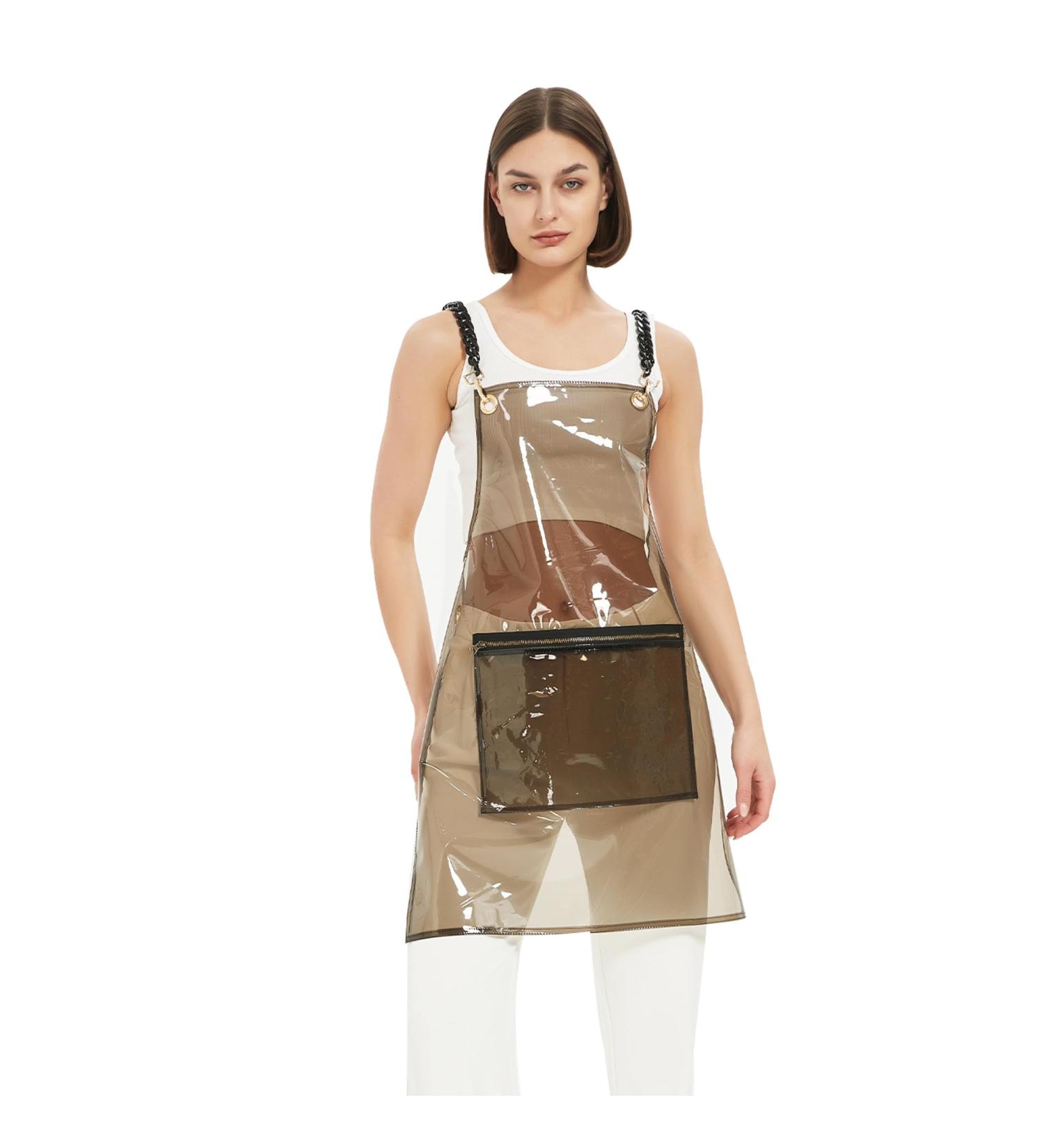 MIKI WELL Hair Stylist Apron - Adjustable Apron with Pockets Black - Buy Online on GoSupps.com