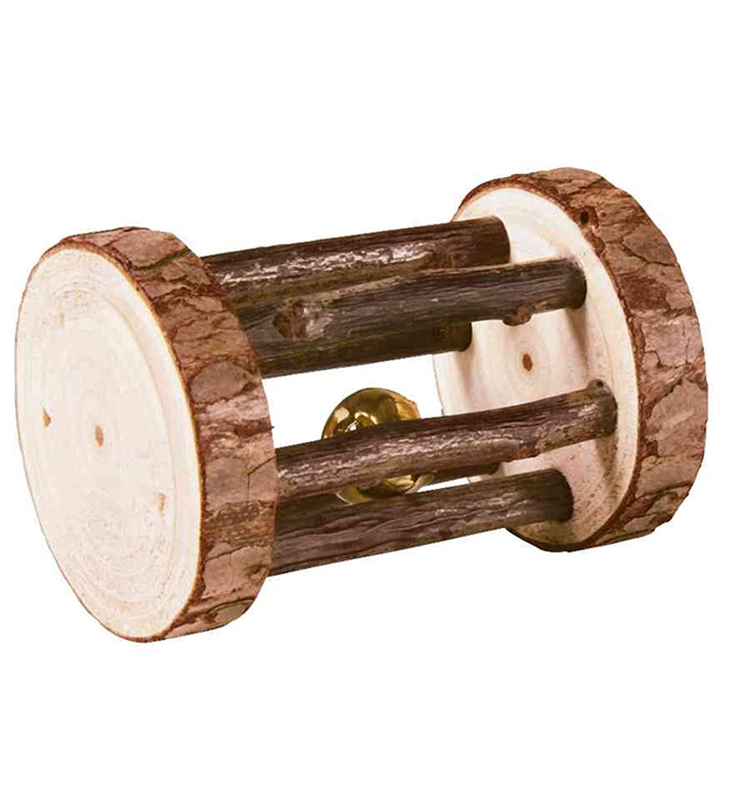 Trixie 61654 Natural Living play roll with bell 5 7 cm