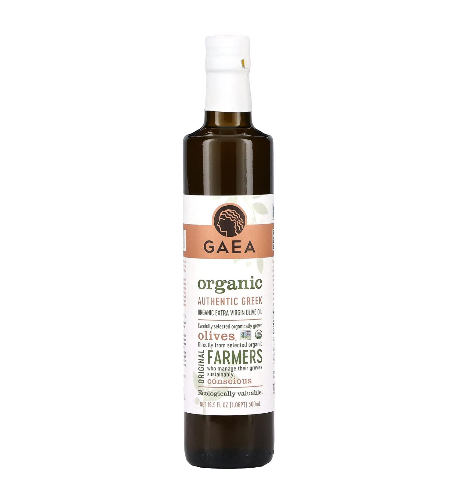 Gaea Organic Extra Virgin Olive Oil 17 fl oz (500 ml)