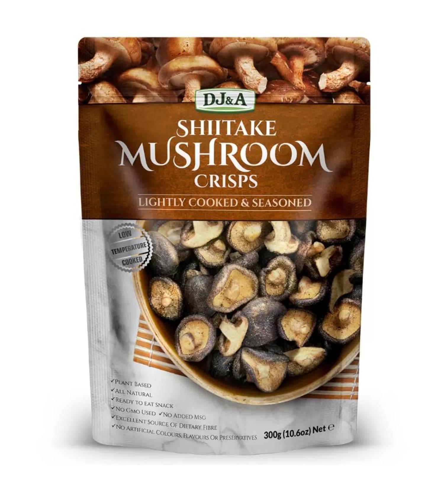 CONCEPTA LONDON Shiitake Mushroom Crisps 300g (Pack of 2) - Buy Online on GoSupps.com