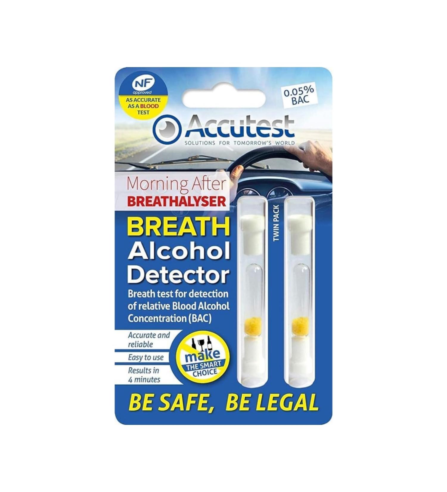 Buy Accutest Disposable Alcohol Test - 2 Pieces EU Certified | International Shipping Available - Buy Online on GoSupps.com