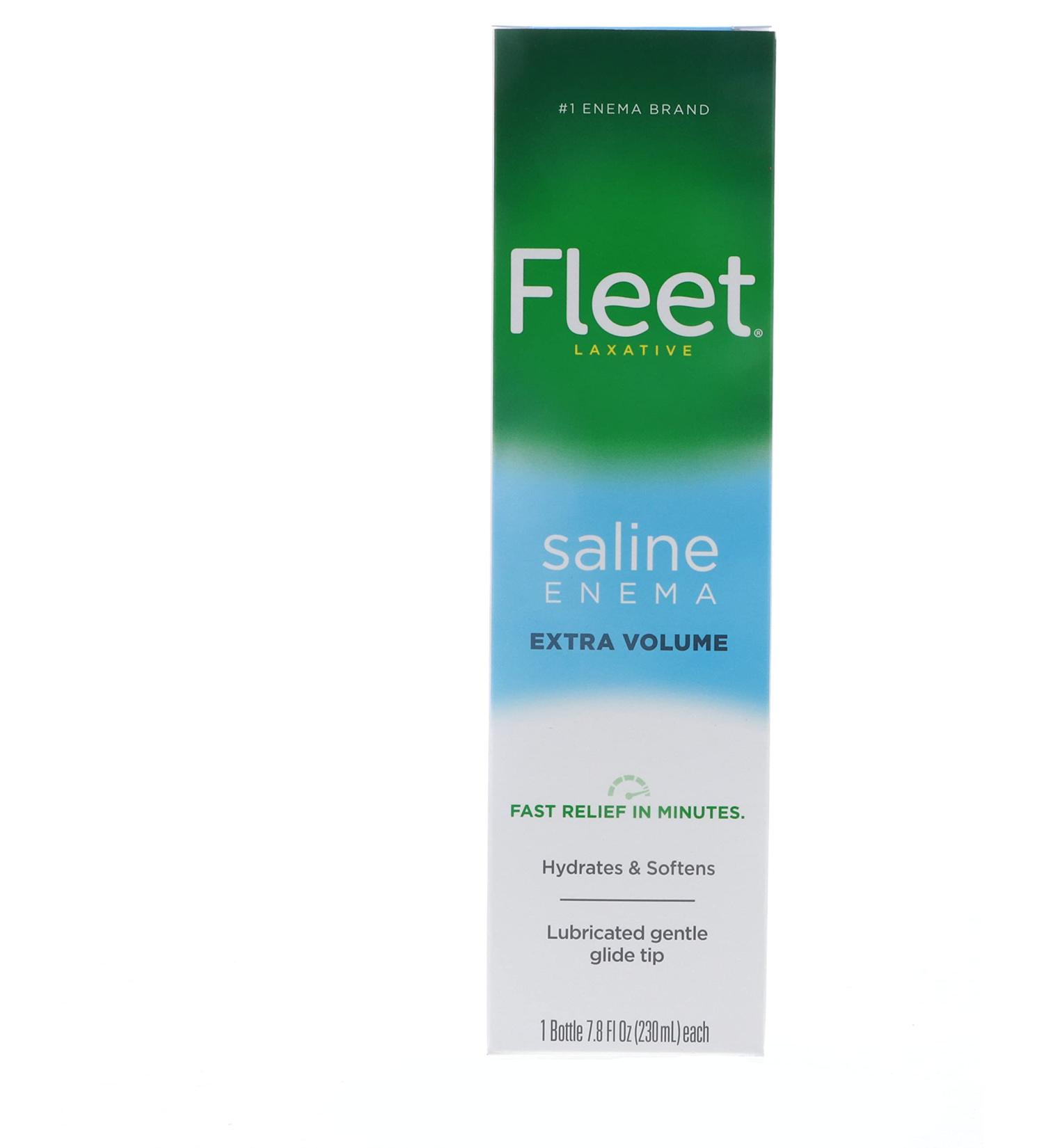 C B Fleets & Co Fleet Enema Saline Laxative 7.8 fl oz - Ready-to-Use for Fast Relief - Buy Online on GoSupps.com