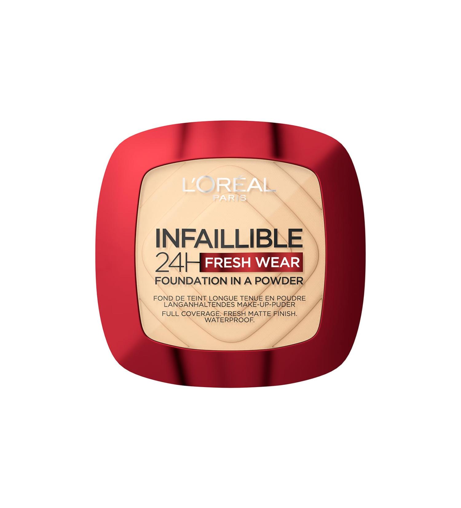 Buy Double Pack Infaillible 24H Fresh Wear Makeup Powder - 130 True Beige | International Shipping Available - Buy Online on GoSupps.com