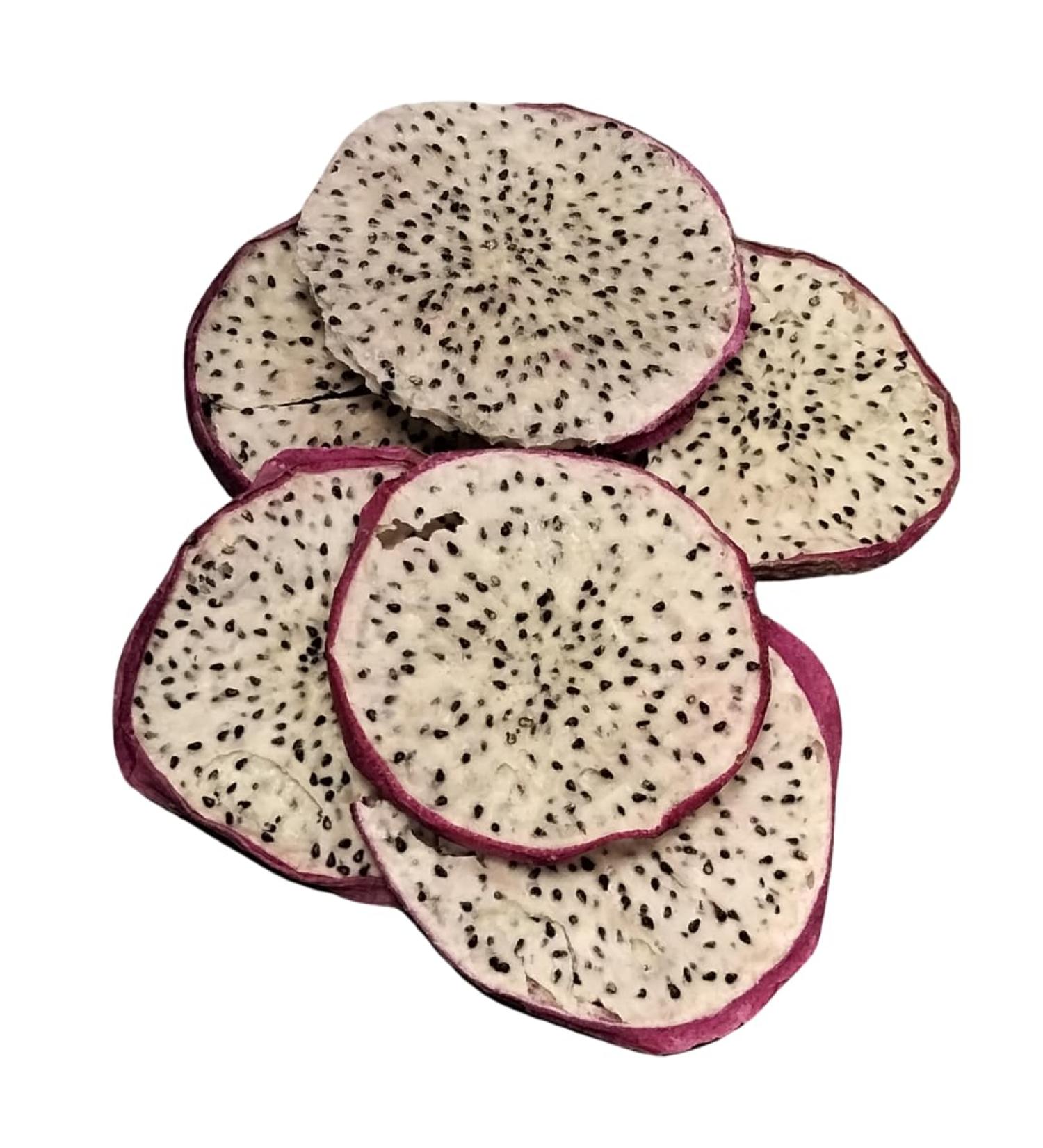 Air Dried White Dragon Fruit Cocktail Slices100g - Buy Online on GoSupps.com