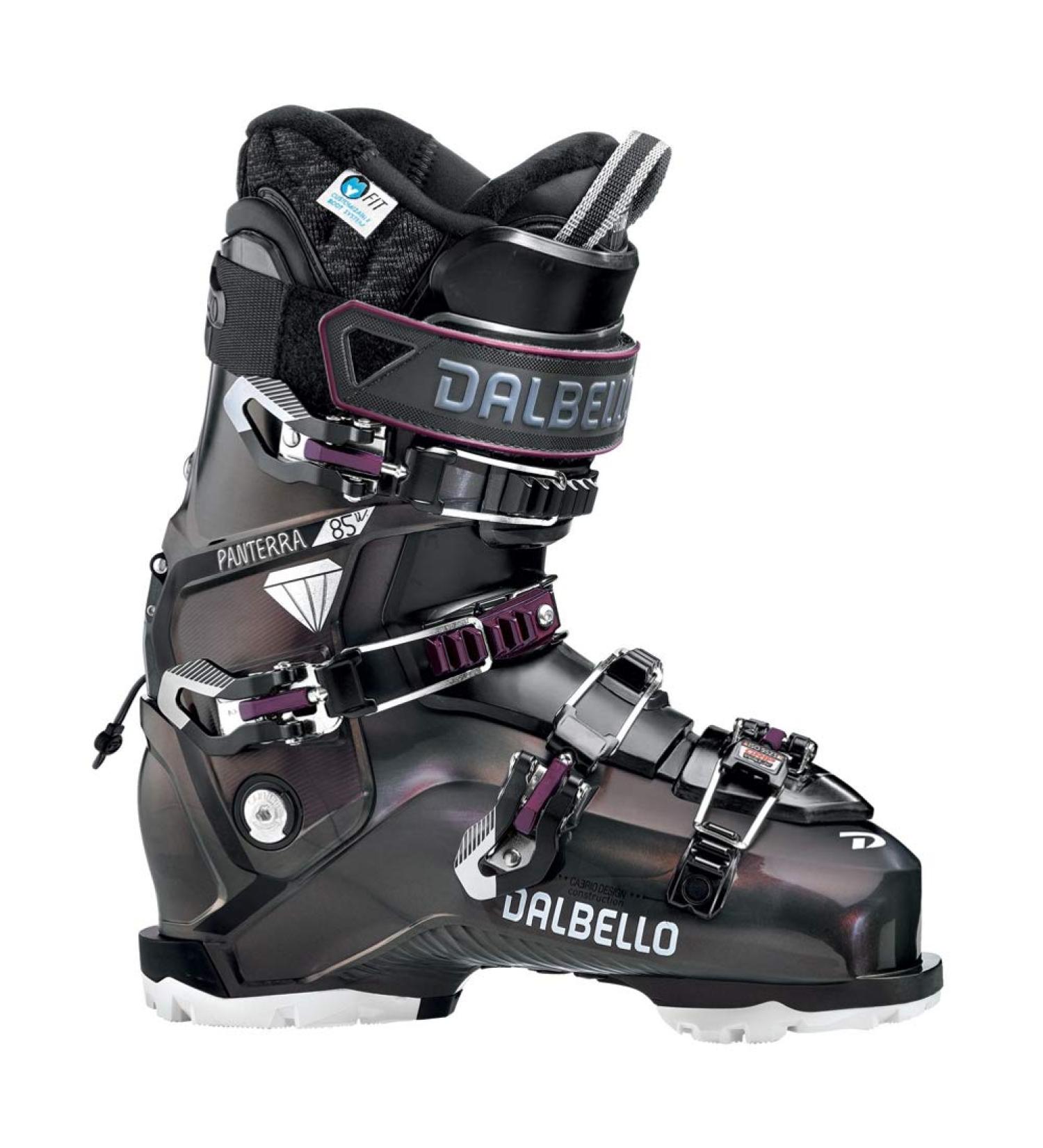 Dalbello Ski Panterra 85 GW Ski Boot - Womens Malva/Burgandi 23.5