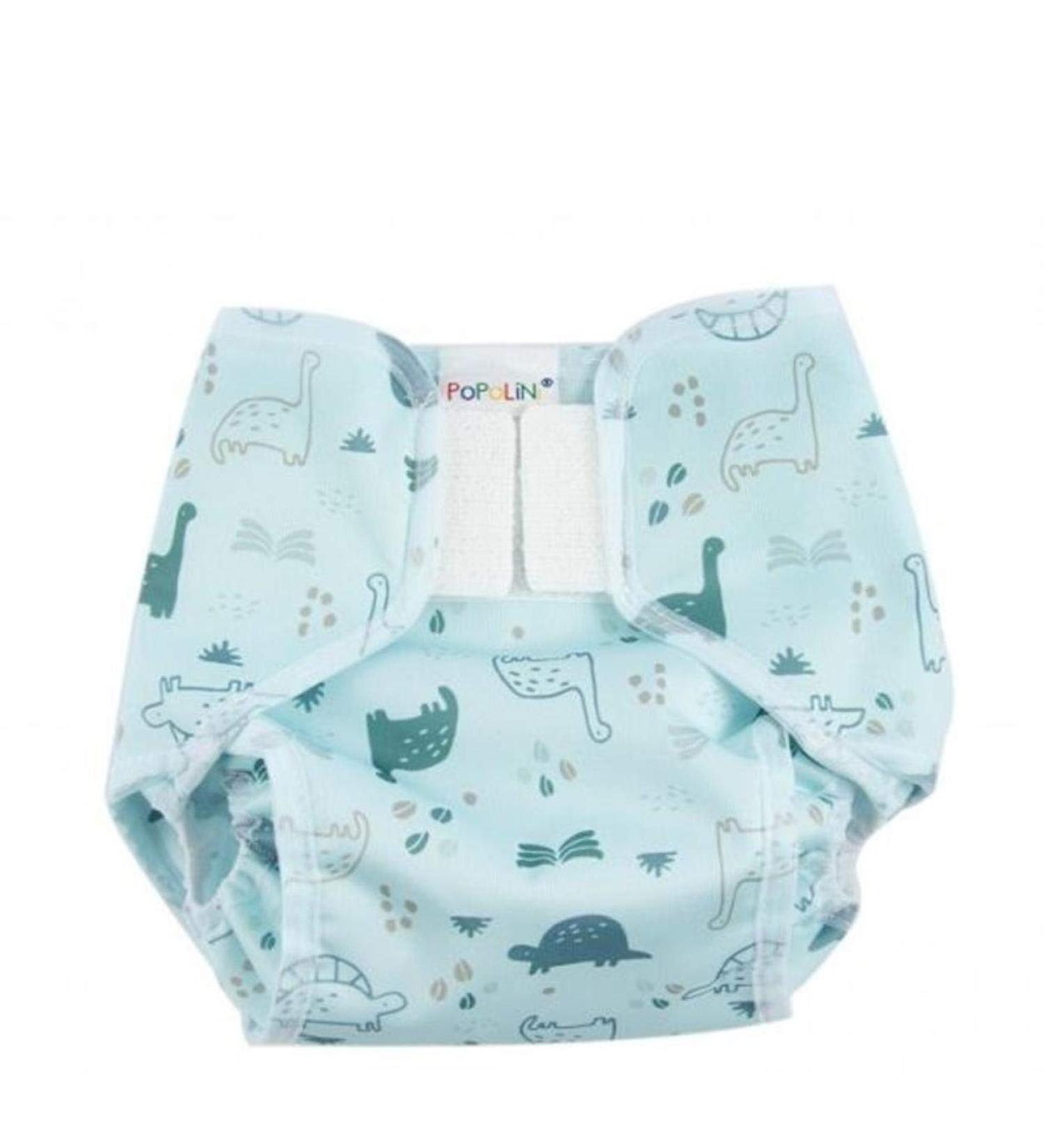 Popollini PopoWrap Dino breathable overpants velcro fastening with leak protection (XL - 14+ kg)