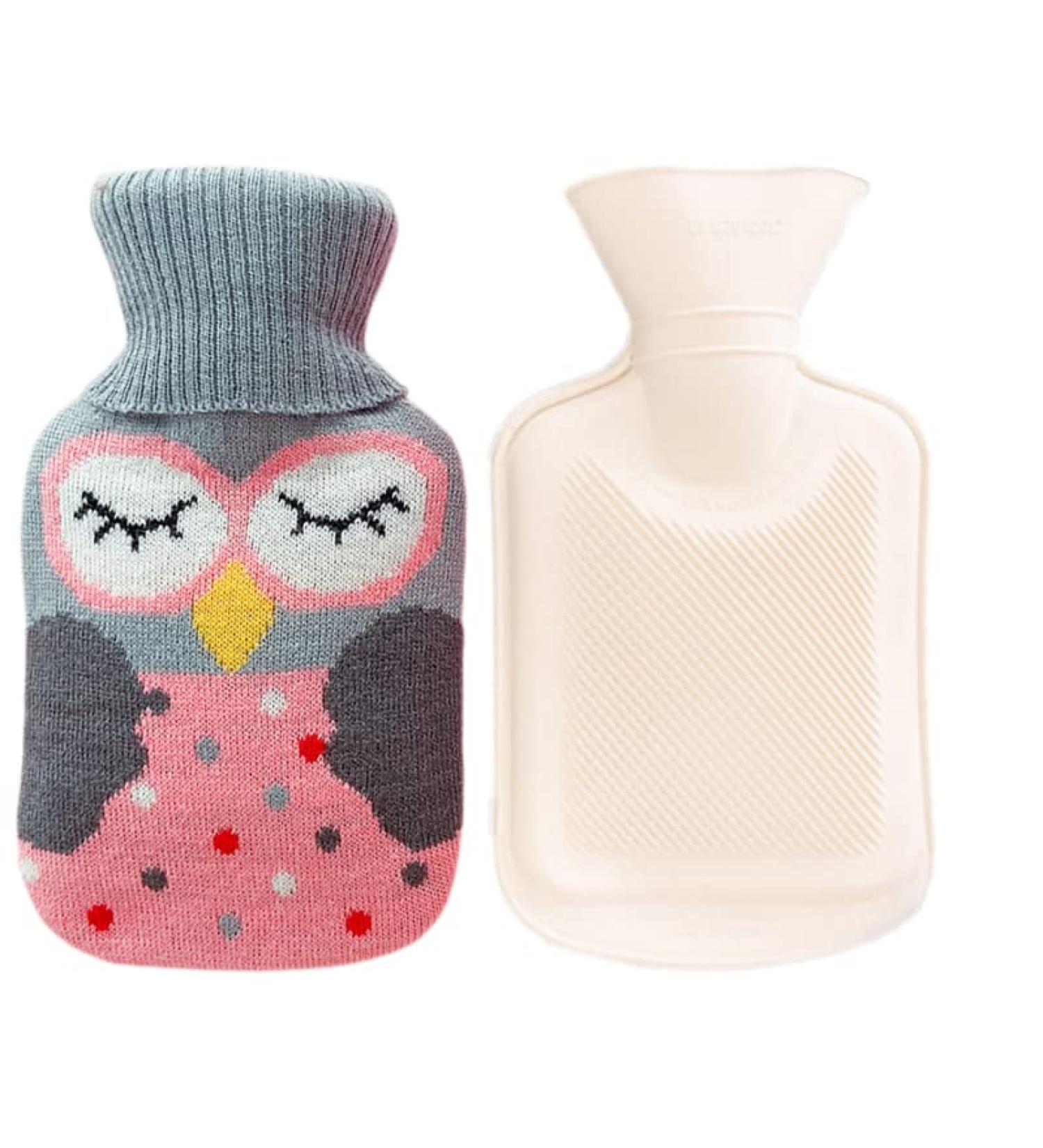 MYAMIA Hot Water Bottle for Winter - Removable Cover for Cozy Hands & Feet - Ideal for Comfort & Warmth - Shop Internationally - Buy Online on GoSupps.com