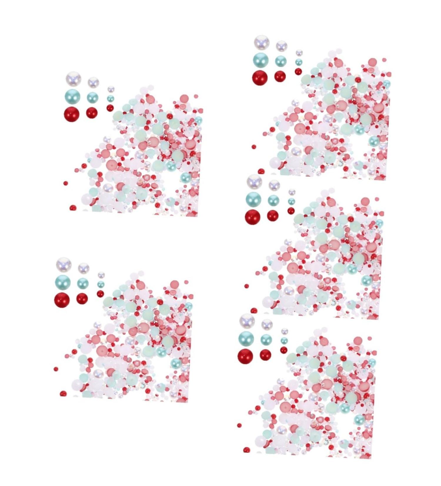 minkissy 5pcs 1 Nail Resin Drill Nail Decorations for Nail Art Nail Jewelry Nail Art Decoration Nail Accessories Nails Decoration House Accessories for Home Pearlescent Decorative Nails 0.8X0.8cmx5pcs As Shown 2x5pcs - Buy Online on GoSupps.com