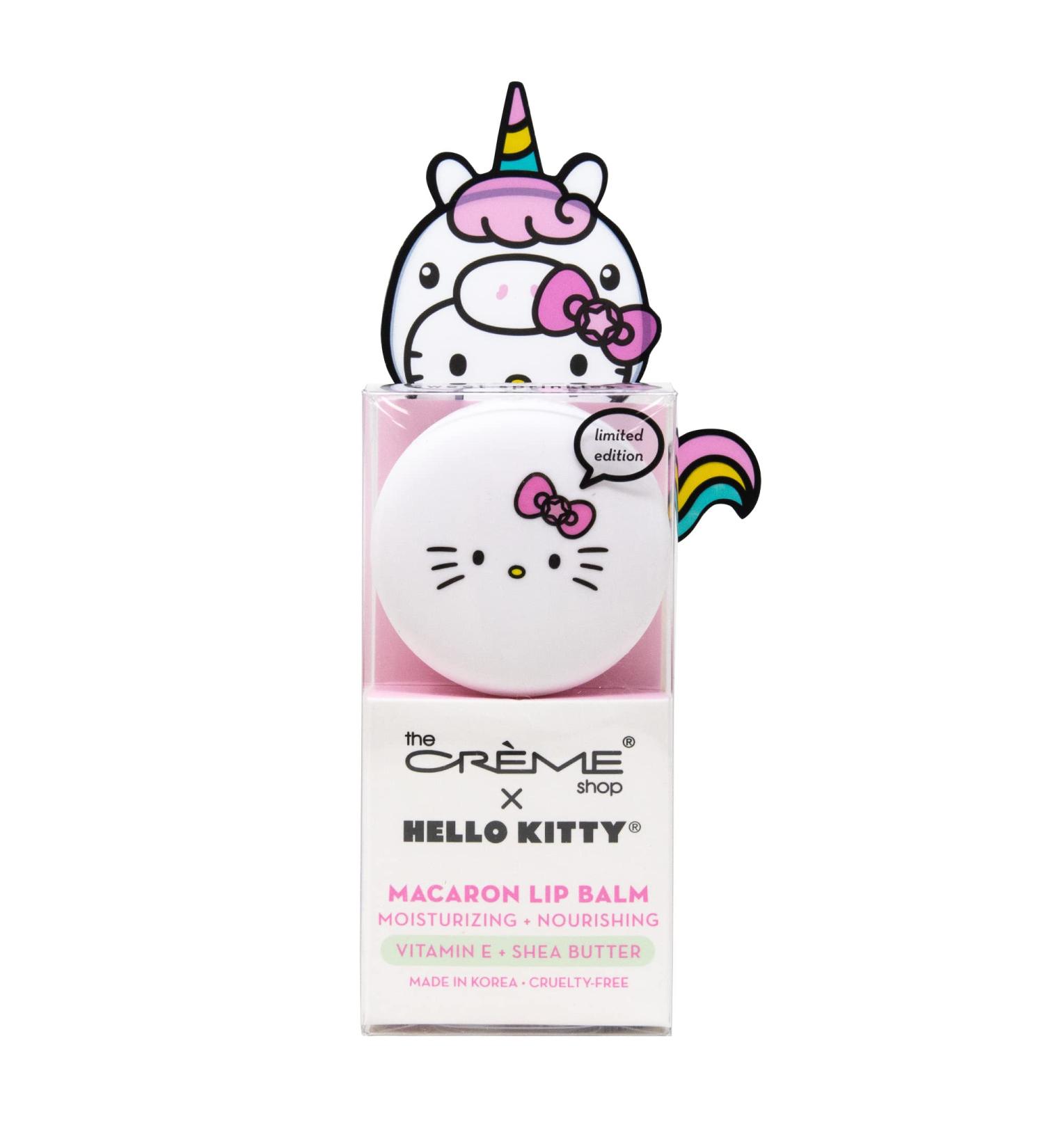 The Cr me Shop x Hello Kitty Macaron Lip Balm - Sweet Sprinkles | Hydrating Lip Care - Buy Online on GoSupps.com