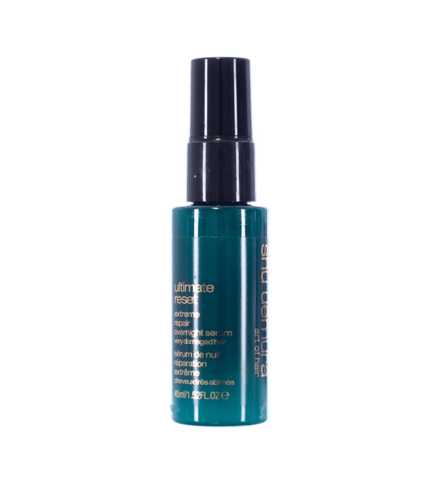 shu uemura Ultimate Reset Extreme Repair Overnight Serum 1.52oz/45ml Travel Size