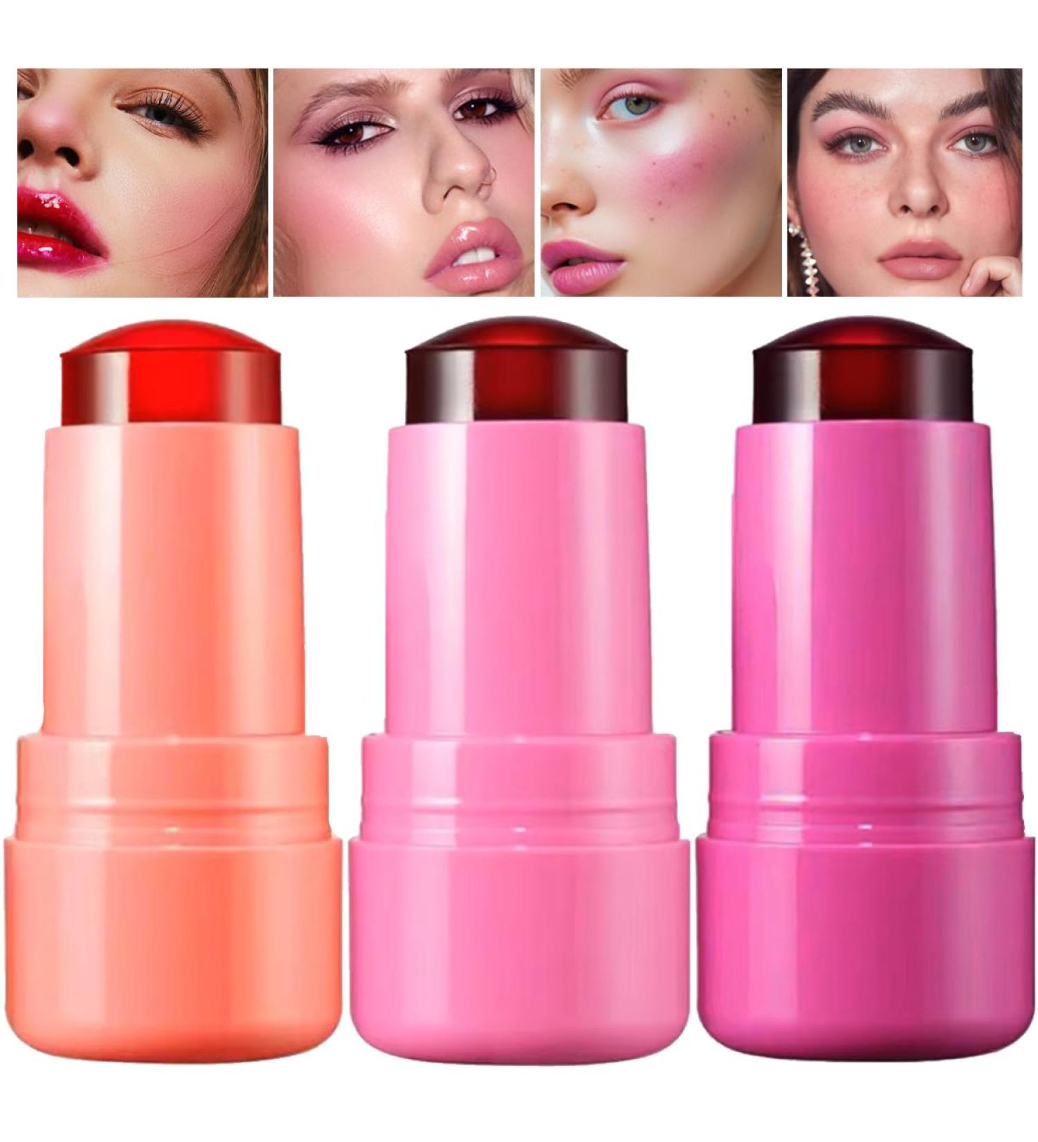 Cooling Water Jelly Blush Tint 3 Colors | Sheer Lip & Cheek Stain | Blusher Set for Smooth Finish | International Shipping Available - Buy Online on GoSupps.com