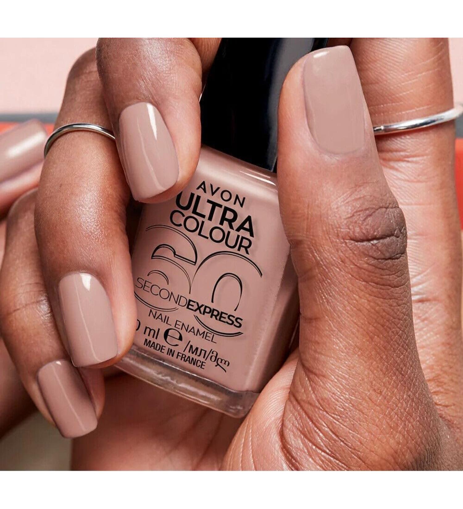 Avon Ultra Colour 60 Second Express Nail Enamel Mauve It