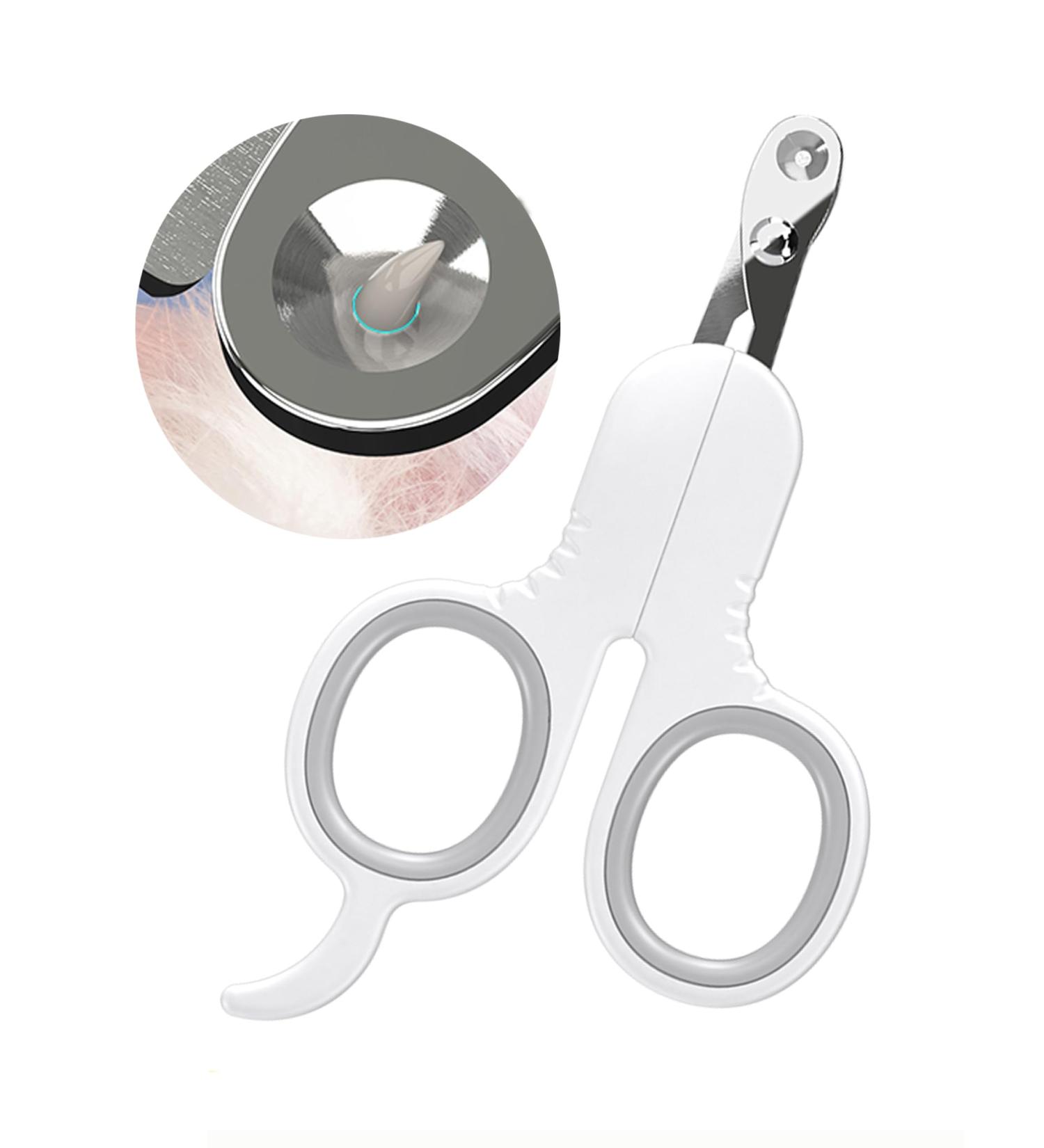 Buy Zeze Claw Scissors for Cats | Safety Stainless Steel Nail Clippers for Cats Dogs and Small Animals - Ideal for Beginners (Gray) - Buy Online on GoSupps.com