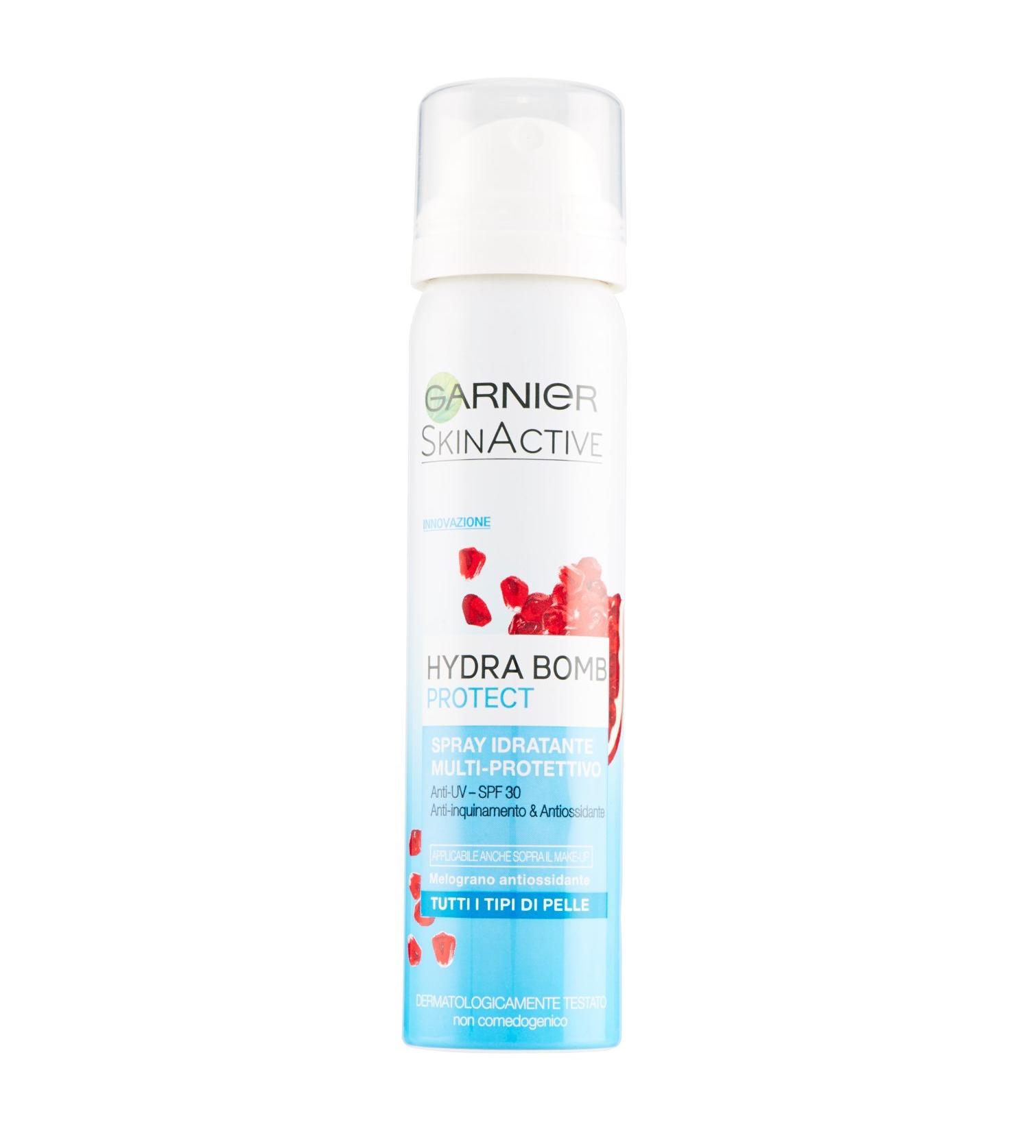 Garnier SkinActive Hydra Bomb Protect Moisturizing Face Mist Spray SPF 30 - 2.5 mL - Buy Online on GoSupps.com