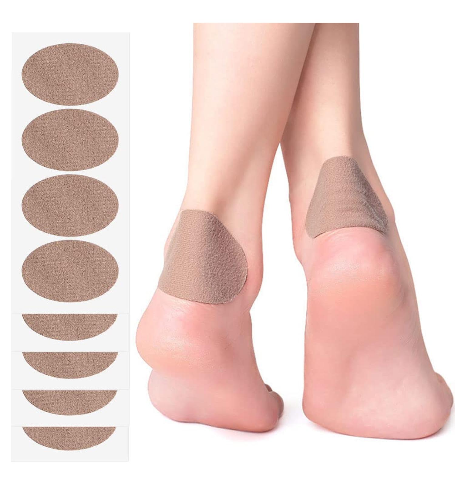20-Piece Oval Moleskin Pads for Foot Care - Prevent Chafing, Blisters, and Pain - Ideal for Boots, Hiking - Reduce Friction - Knit Mole Skin Patches - Buy Online on GoSupps.com