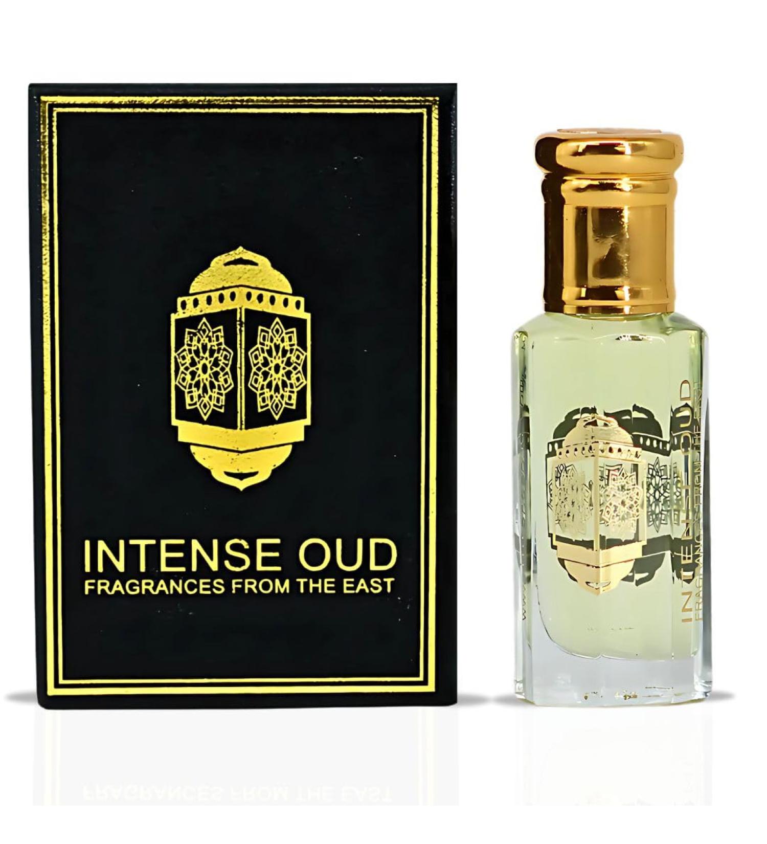 INTENSE OUD Amber Oud Nomade Perfume Oil 12ML (0.40 OZ) With Black Gift Box Fruity Floral Woody Smoky Scent. - Buy Online on GoSupps.com
