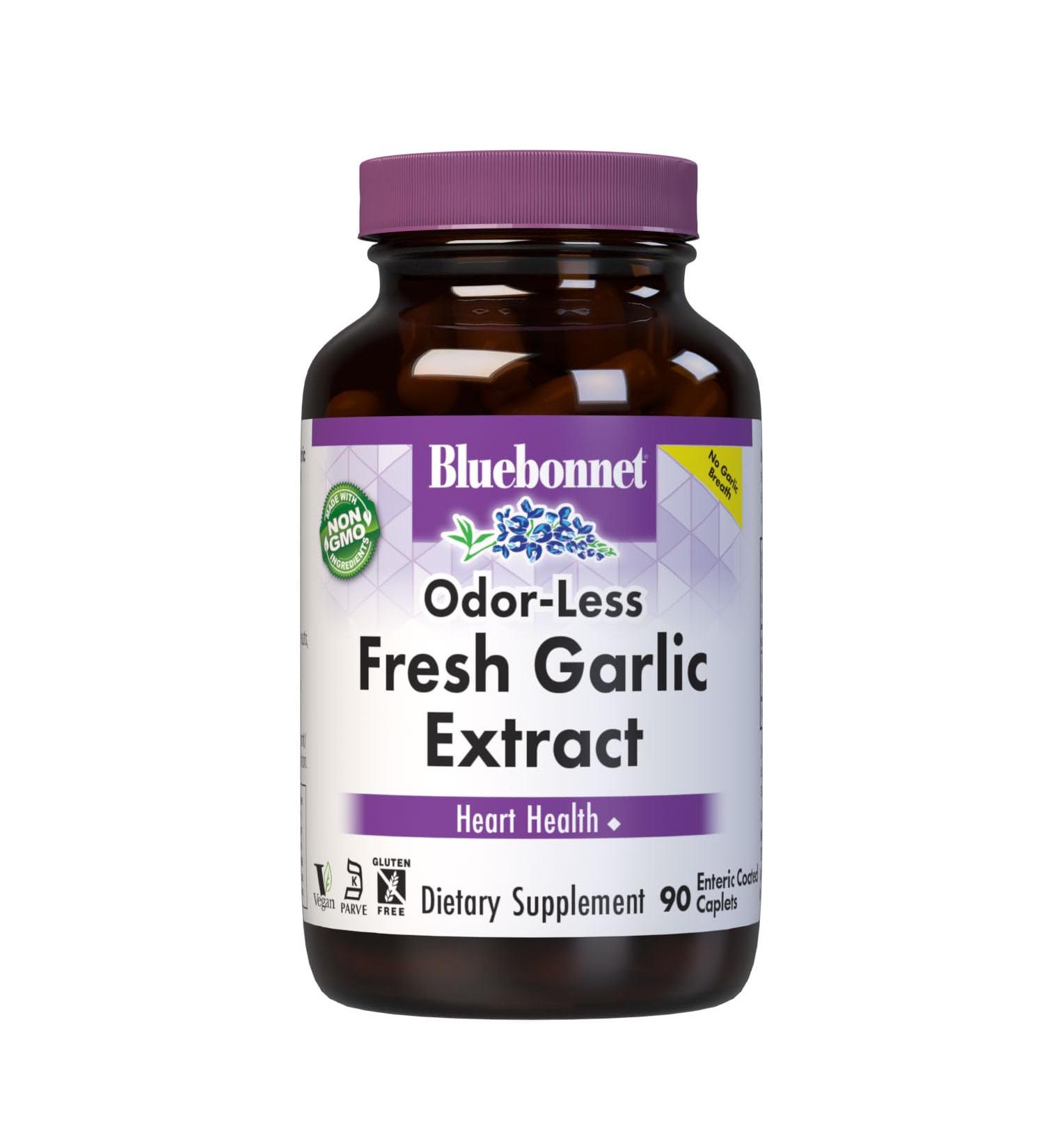BlueBonnet Standardized Fresh Garlic Extract Supplement 90 Count
