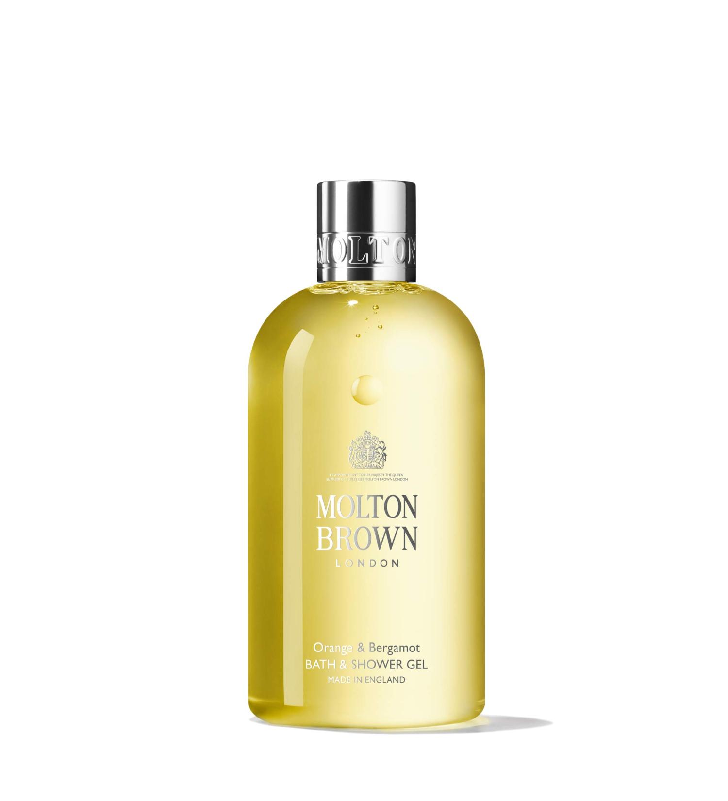 Molton Brown Orange & Bergamot Bath & Shower Gel - Luxurious Citrus Body Wash - Buy Online on GoSupps.com