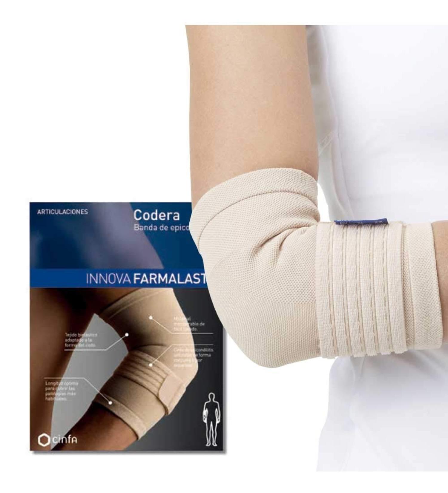 Buy Codera Banda Epicondilitis Farmalas T-M | International Shipping Available | Support for Elbow Pain Relief - Buy Online on GoSupps.com